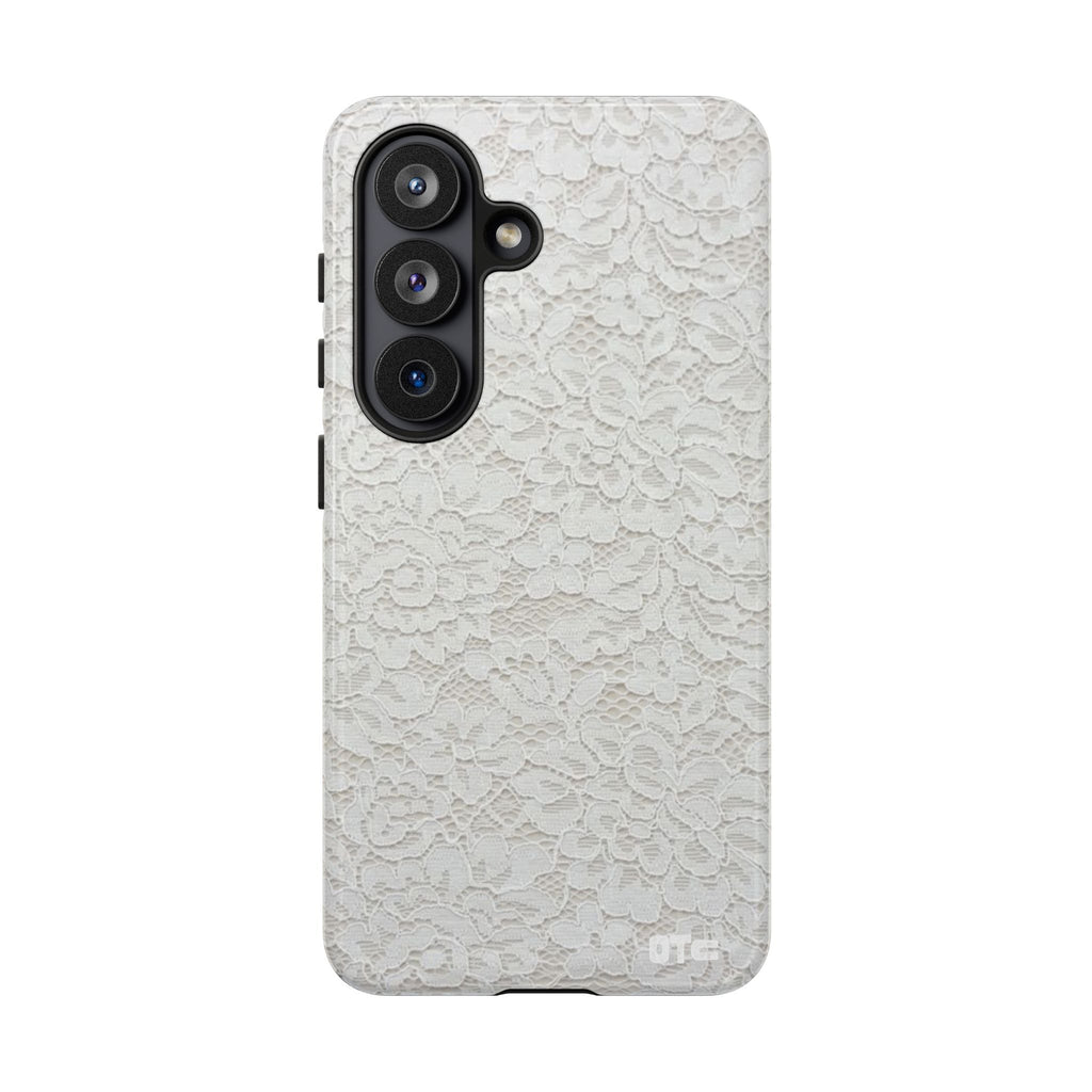 White Lace Protective Case