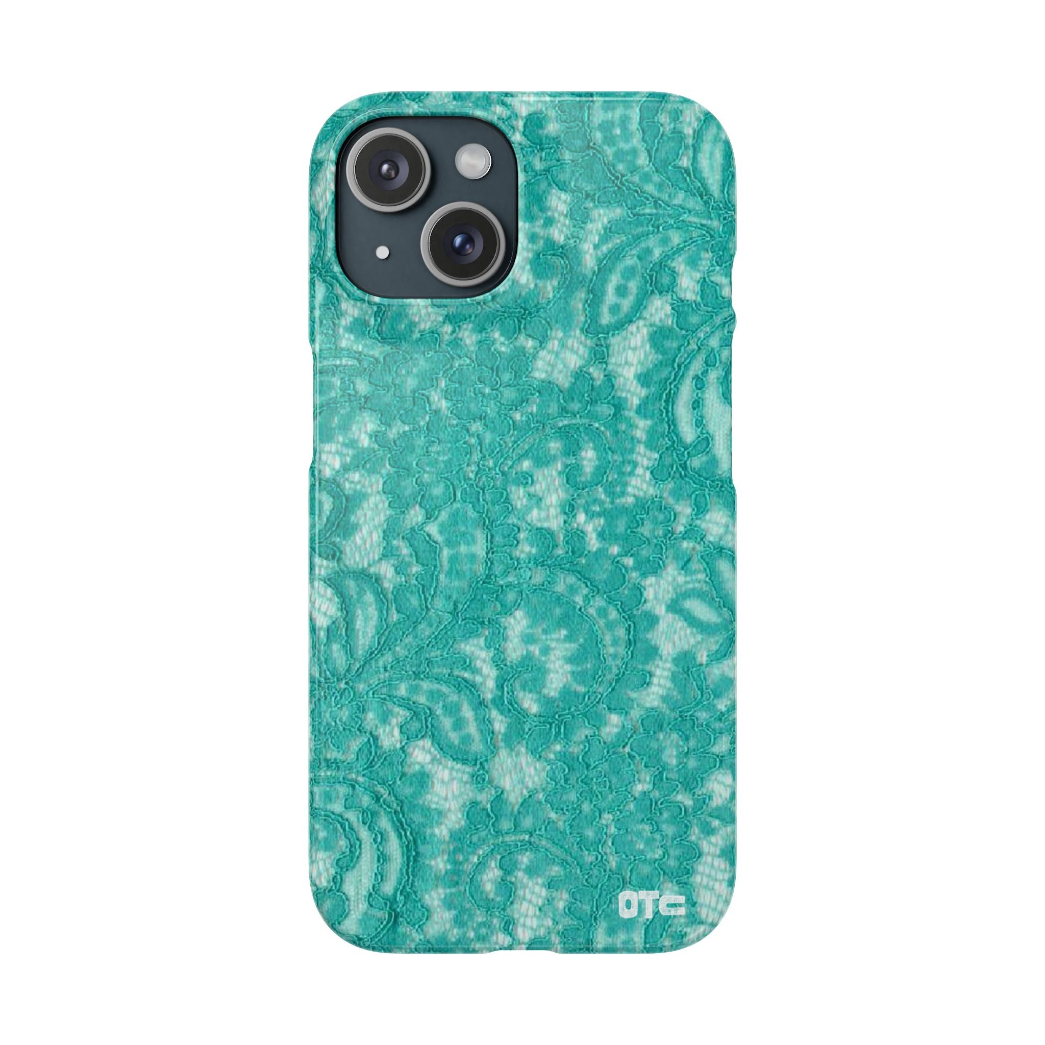 Teal Lace Case