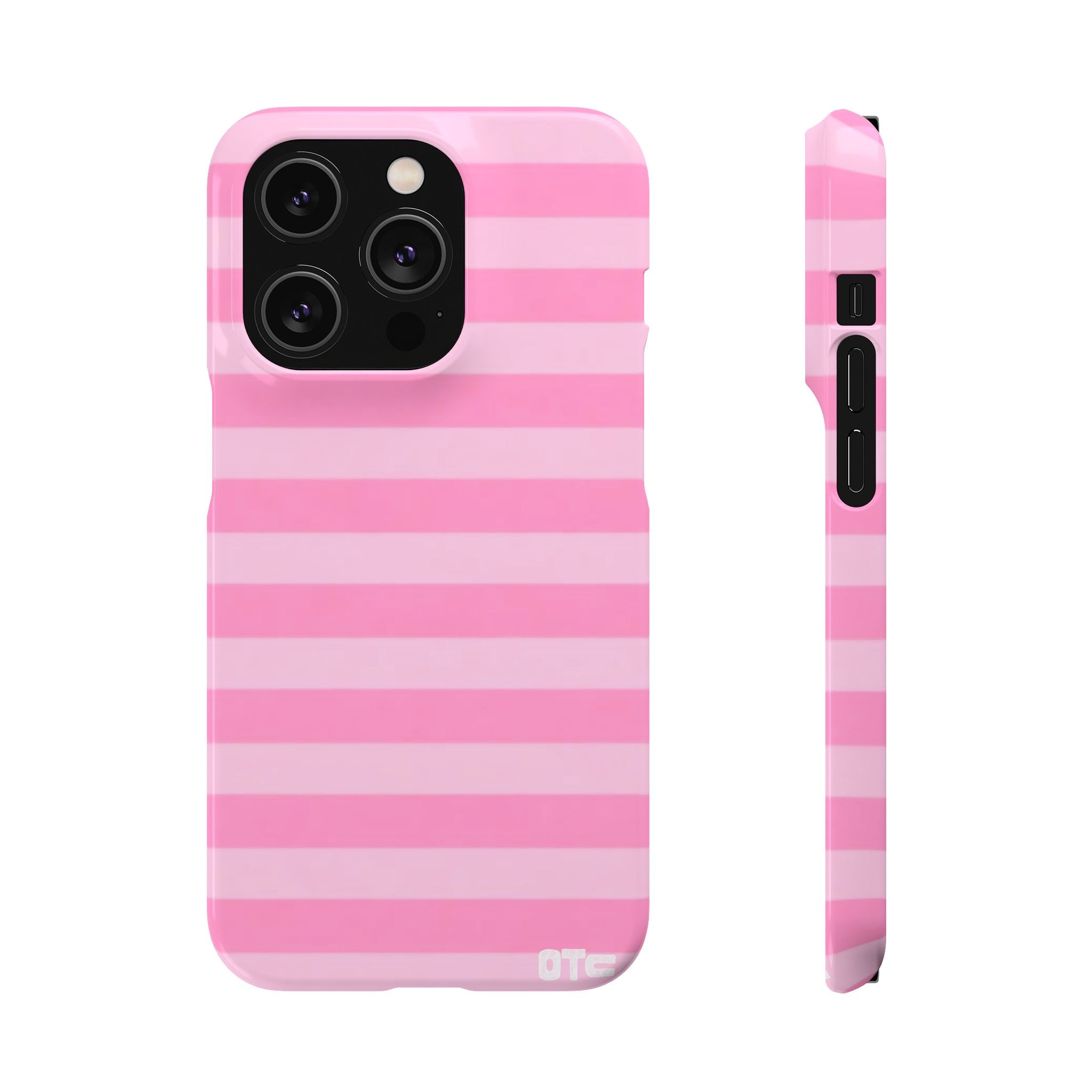 Pink Candy Stripes Case