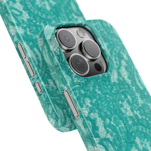 Teal Lace Case