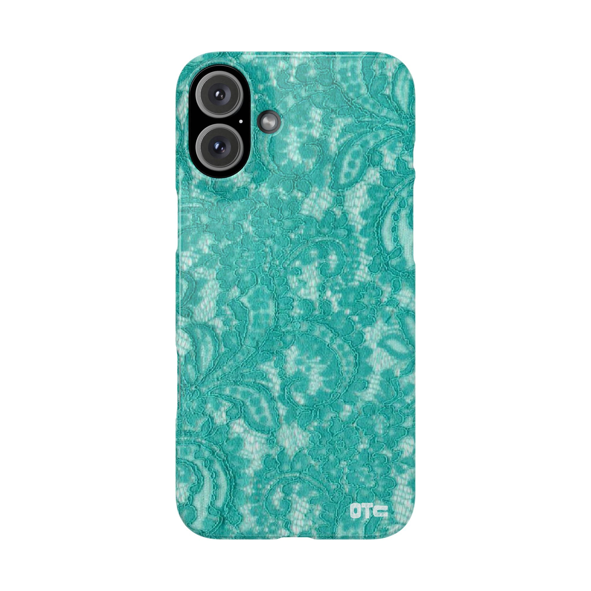 Teal Lace Case
