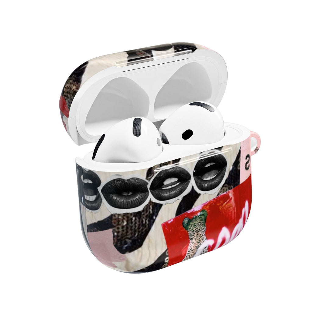 Cherry Lipstick AirPods Case