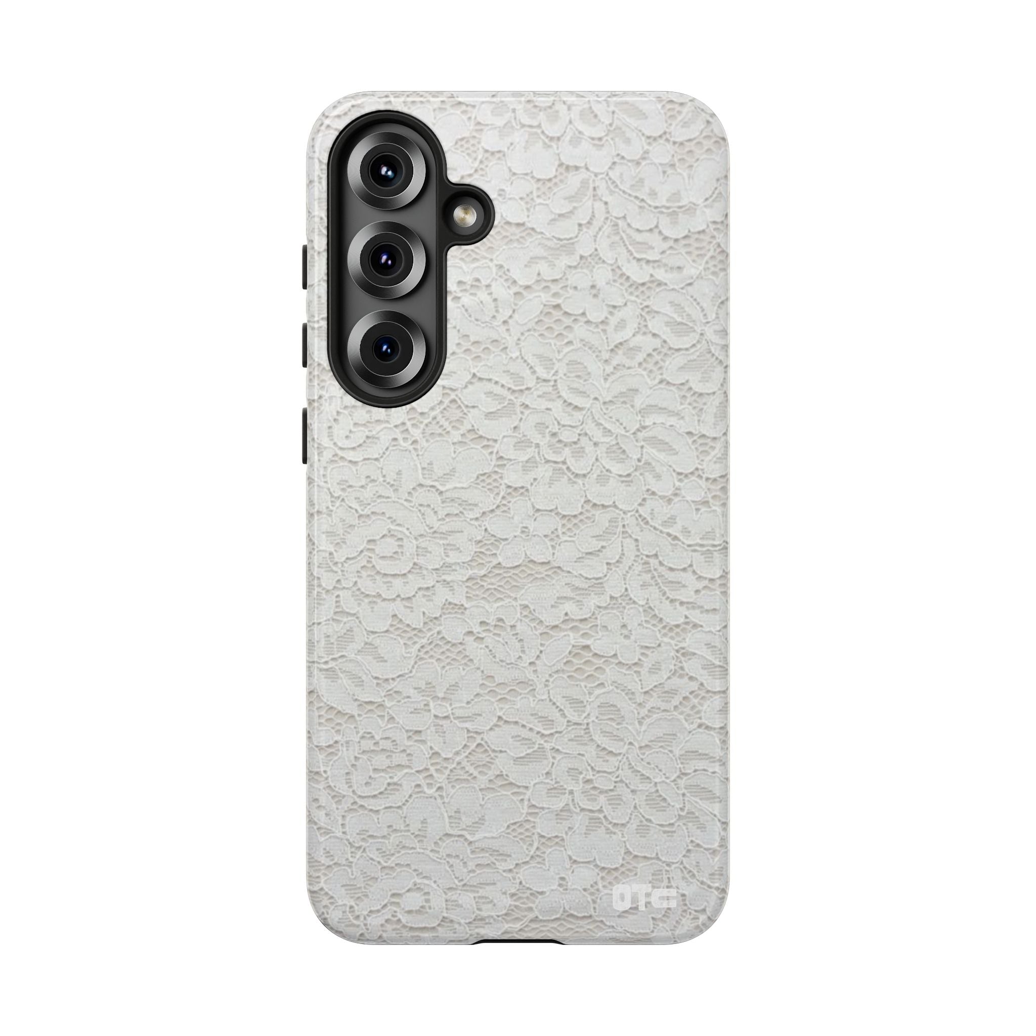 White Lace Protective Case