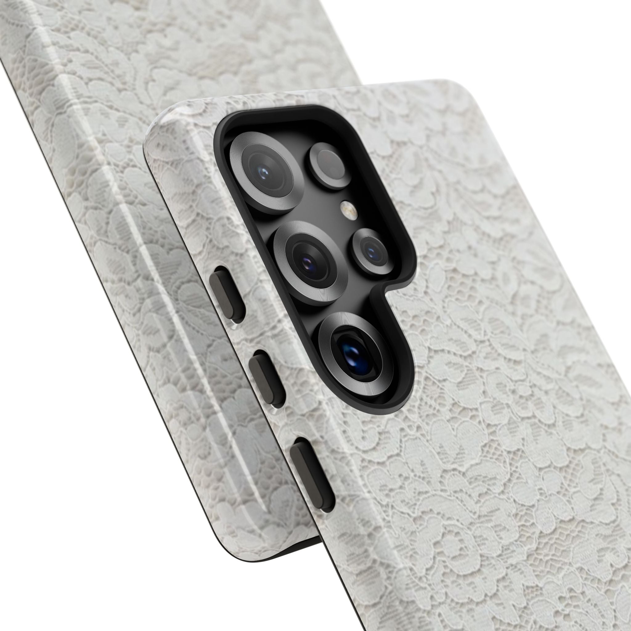 White Lace Protective Case