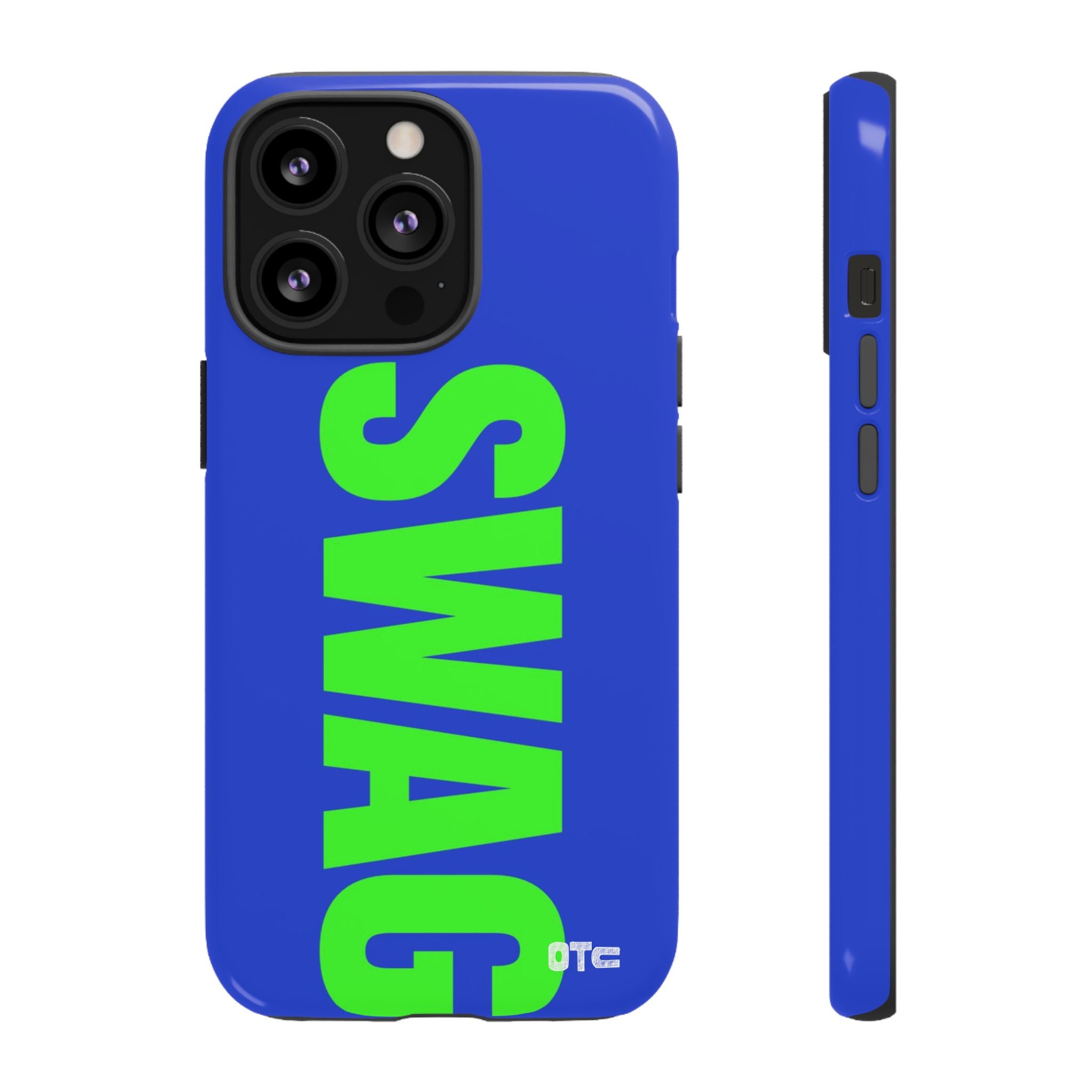 Electric Blue Swag Protective Case