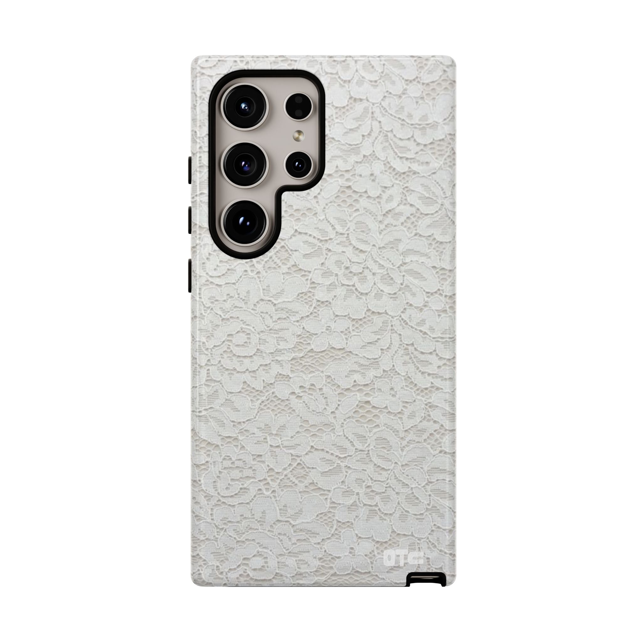 White Lace Protective Case