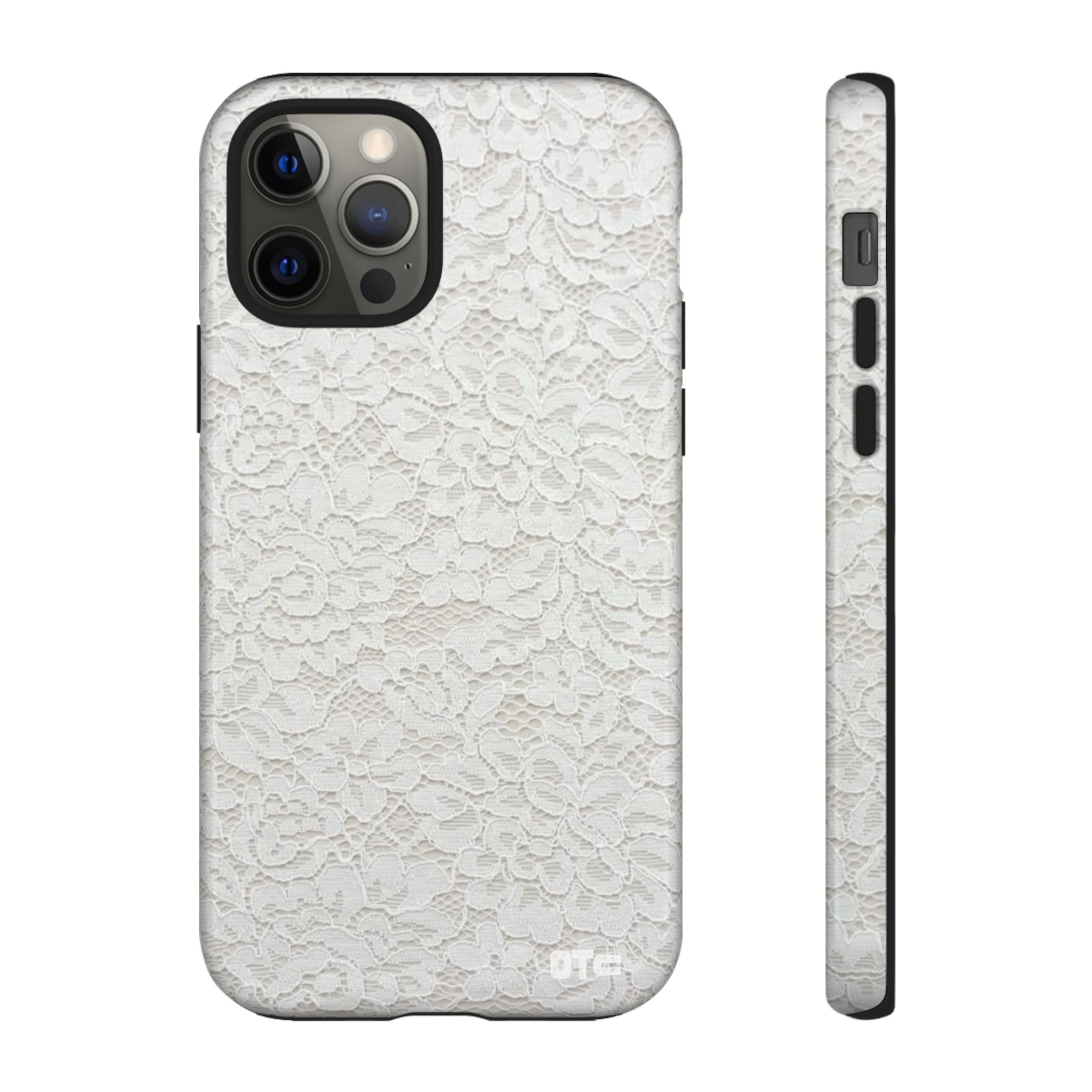 White Lace Protective Case