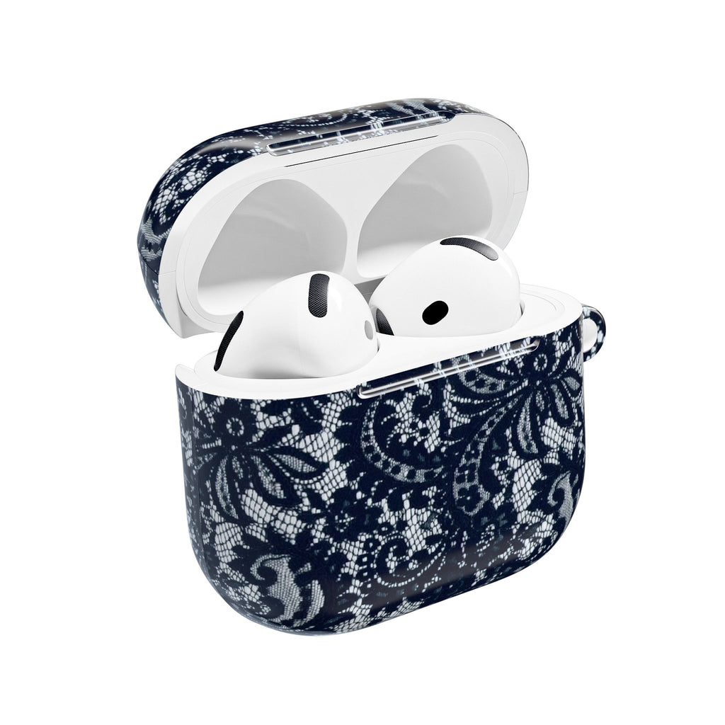 Blue Lace AirPods Case