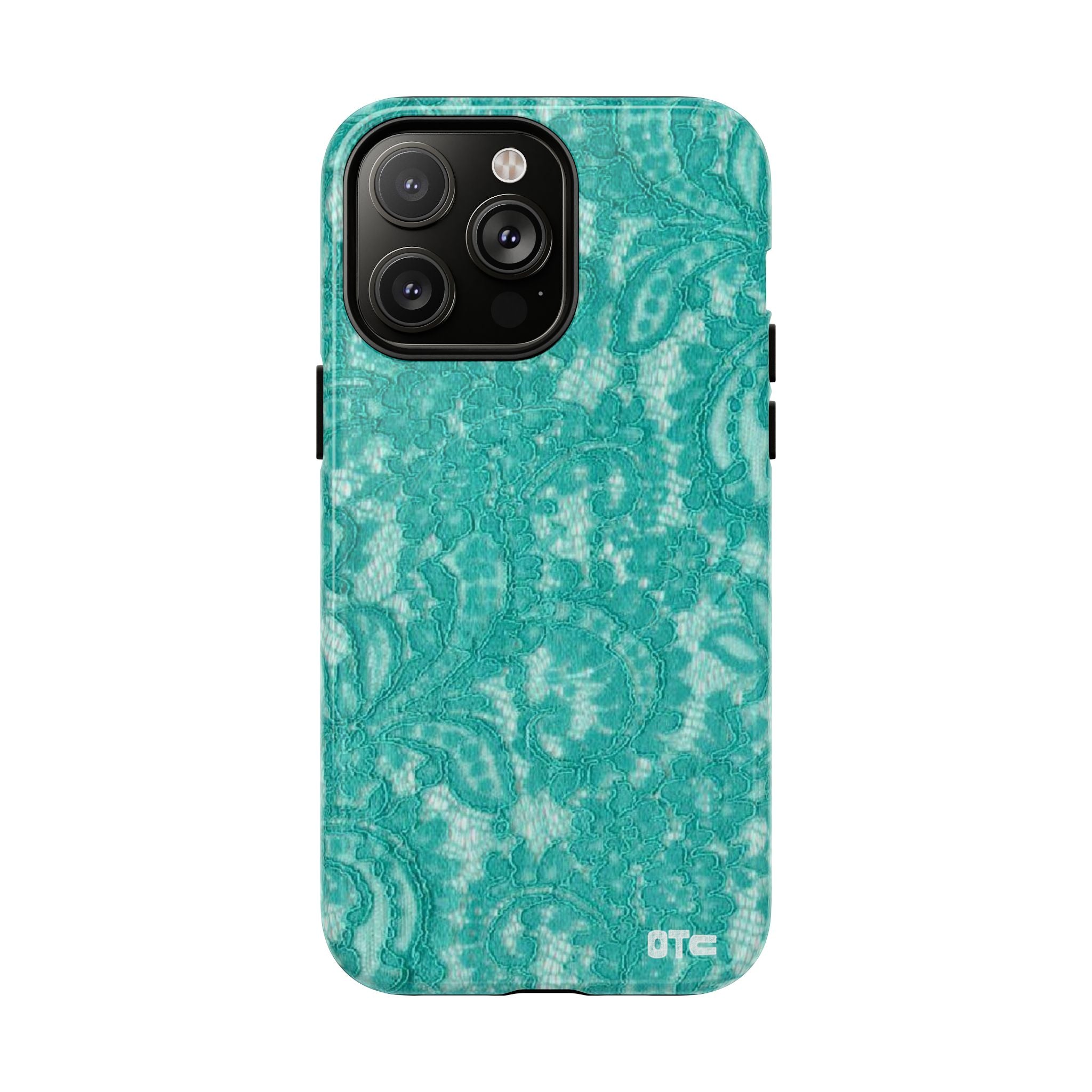 Teal Lace MagSafe Case