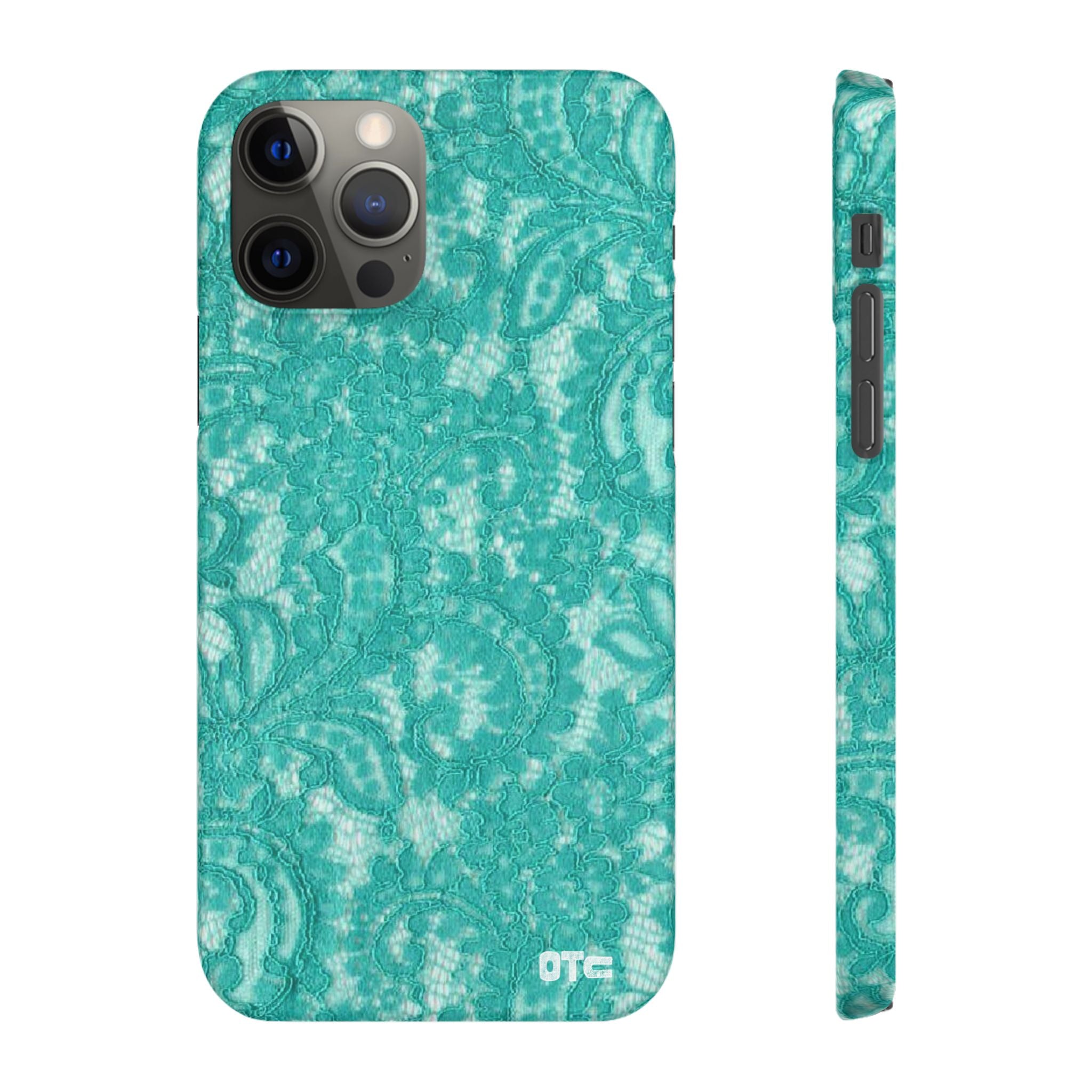 Teal Lace Case