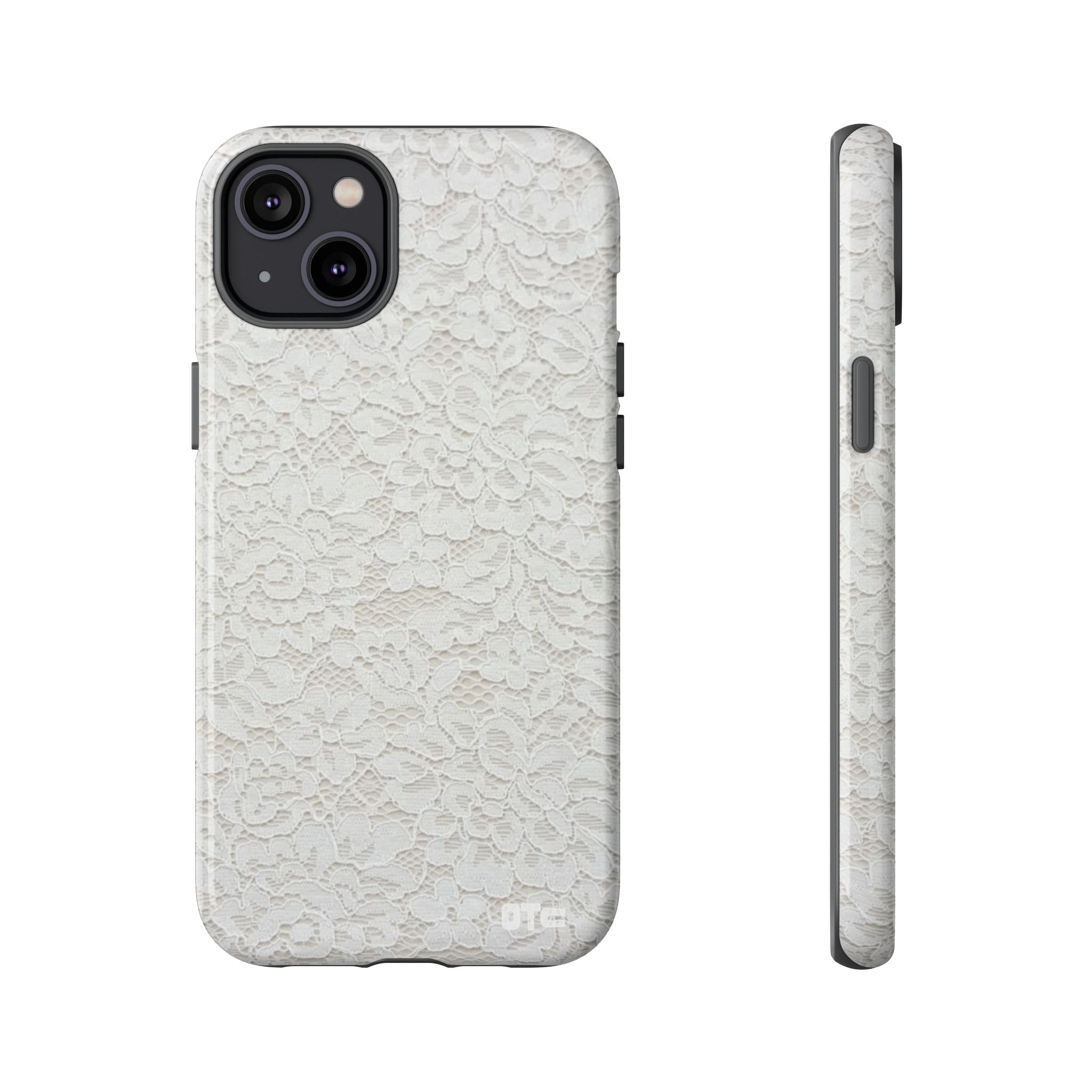 White Lace Protective Case