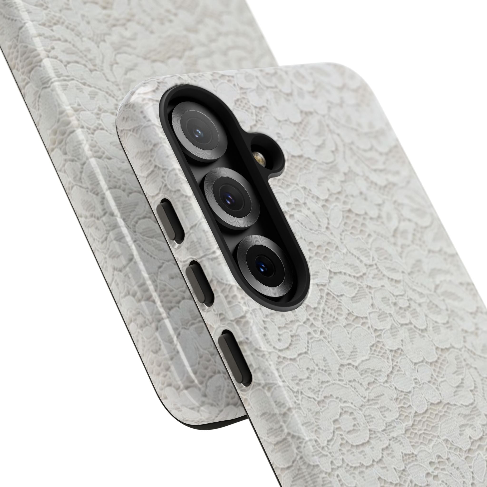 White Lace Protective Case