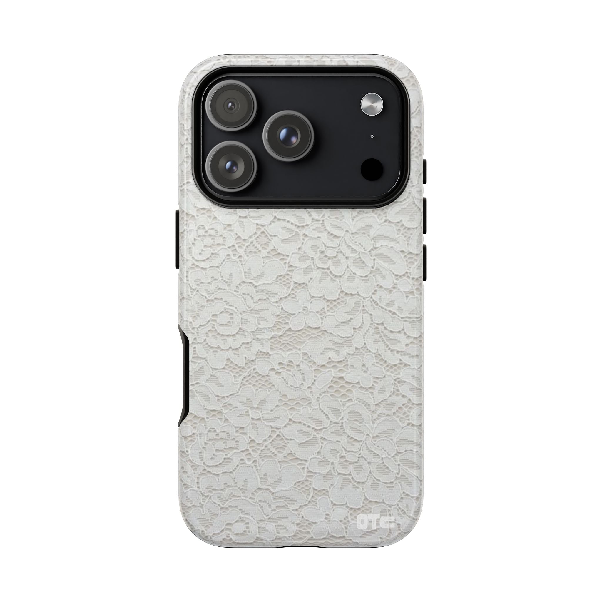 White Lace Protective Case