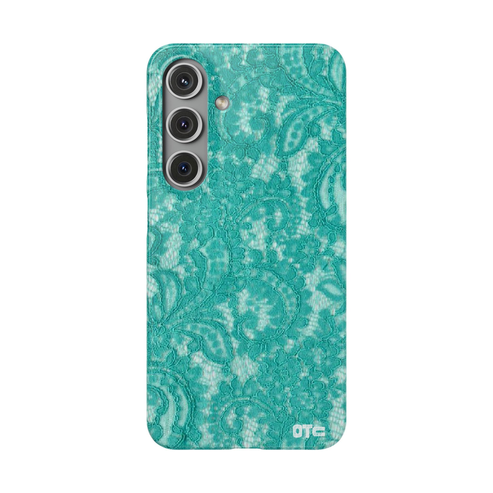 Teal Lace Case