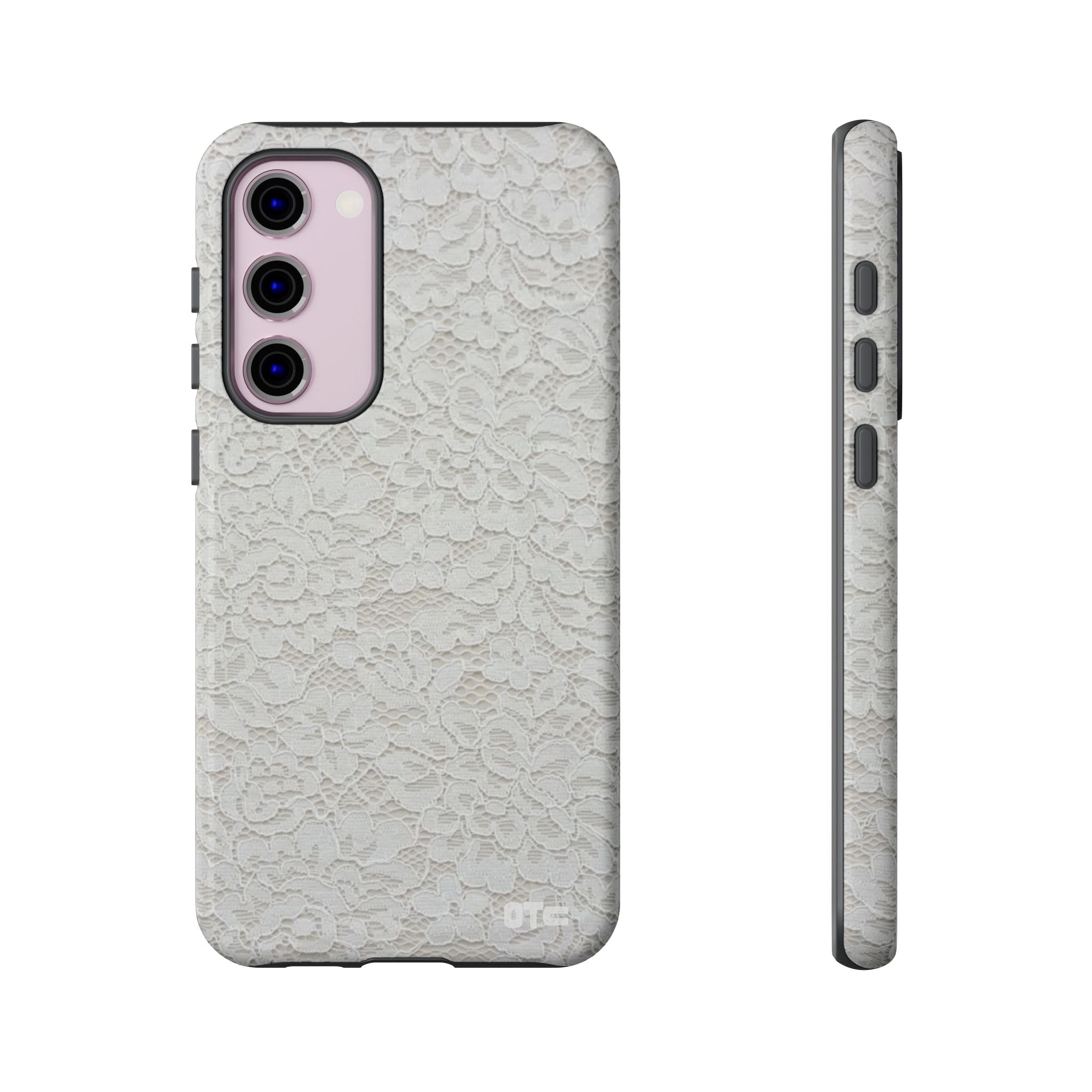 White Lace Protective Case