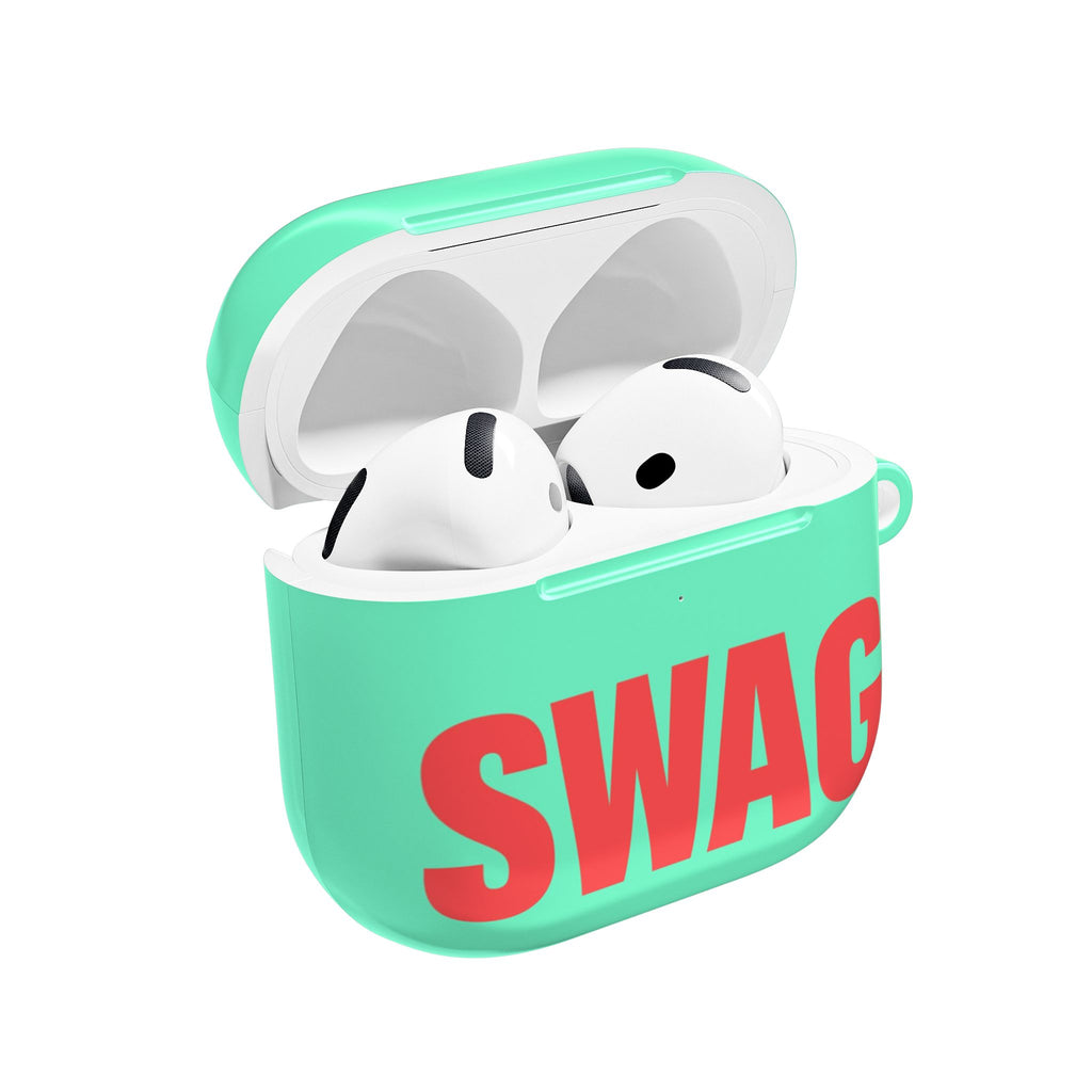 Teal Swag AirPods Case