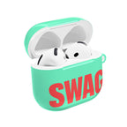 Teal Swag AirPods Case