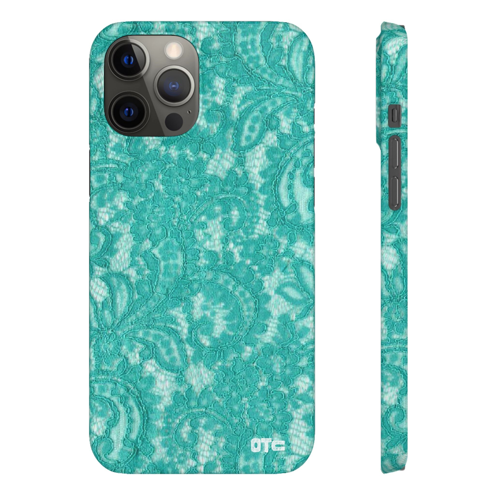 Teal Lace Case
