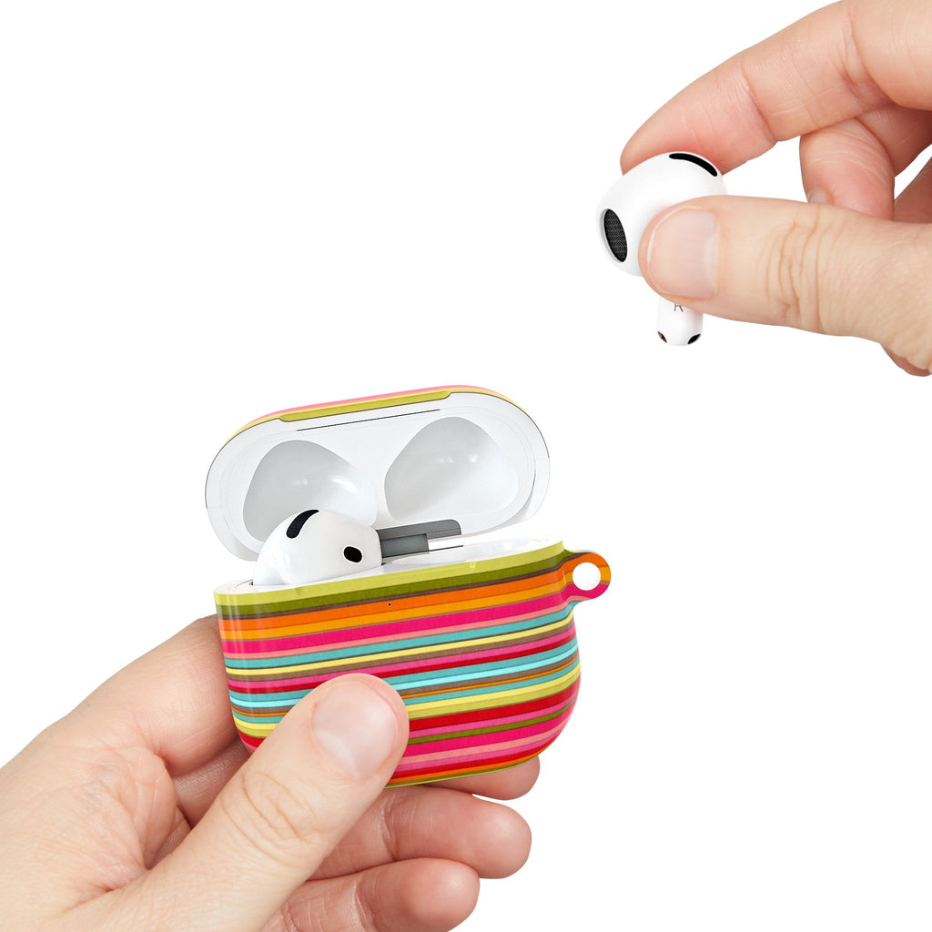 Malibu Stripes AirPod Cases