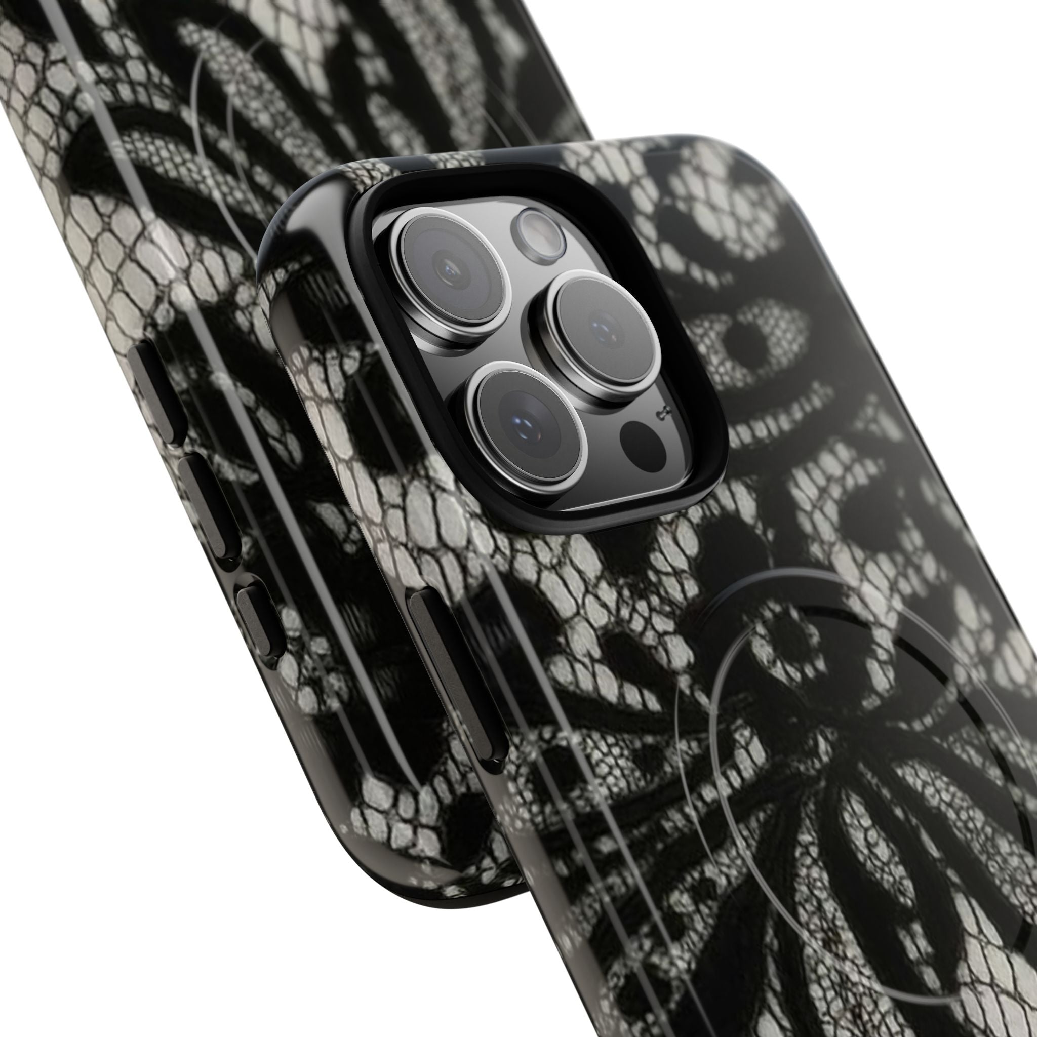 Black Lace MagSafe Case