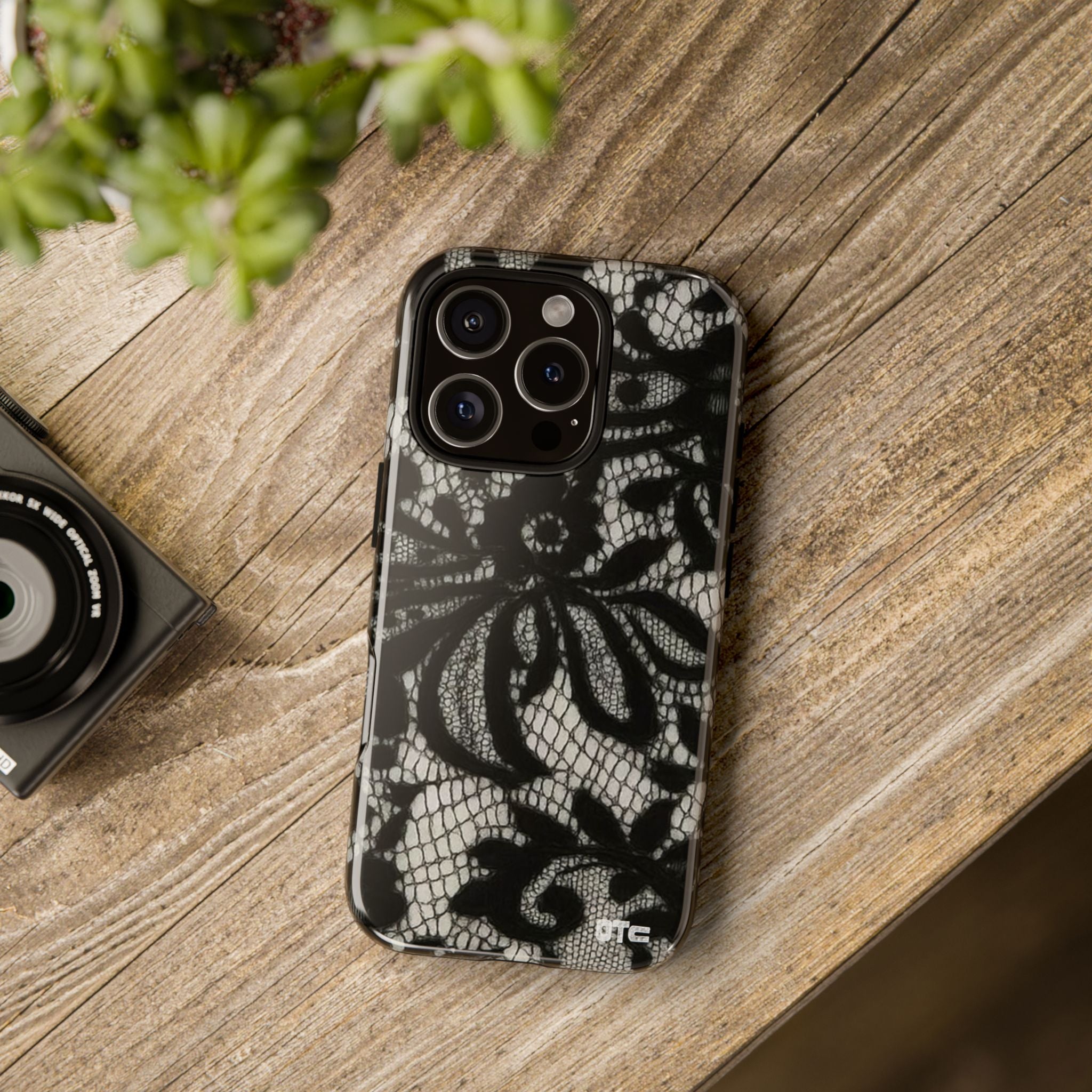 Black Lace Protective Case