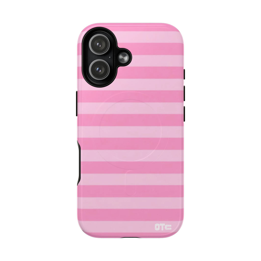 Pink Candy Stripes MagSafe Case
