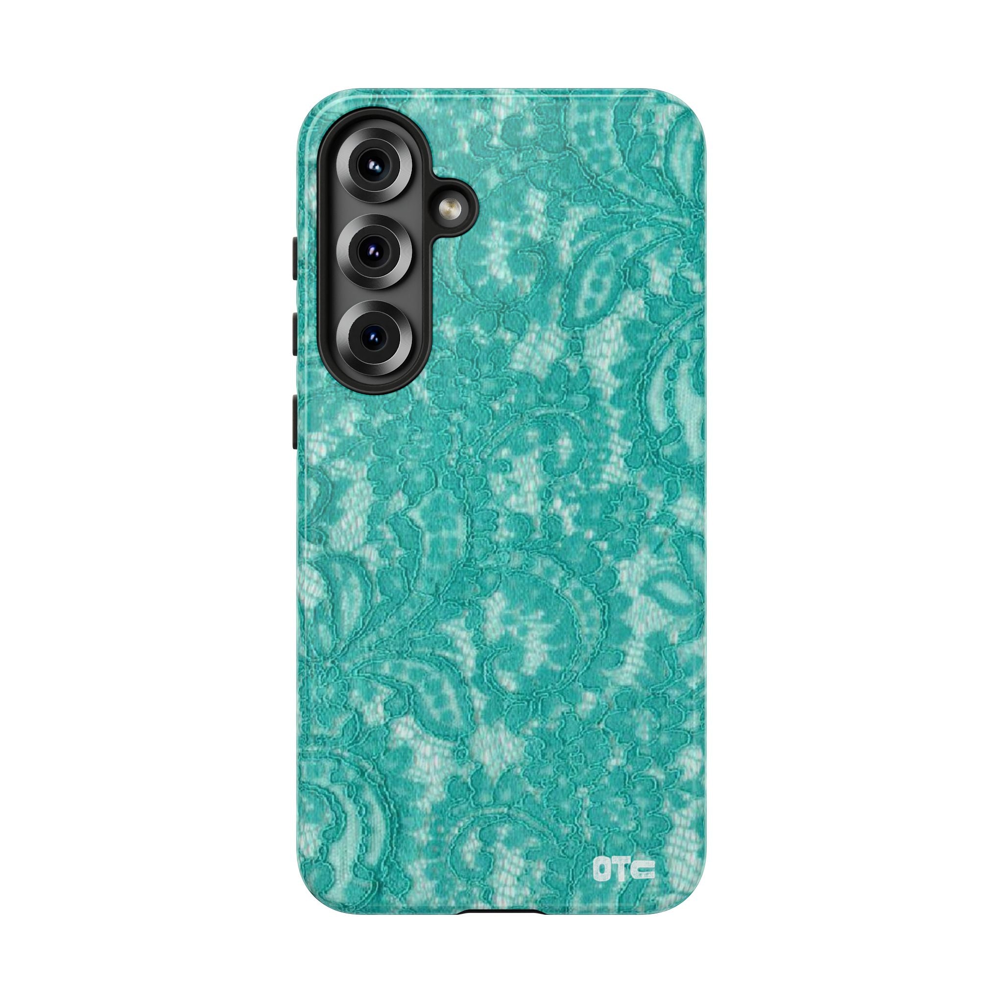 Teal Lace Protective Case