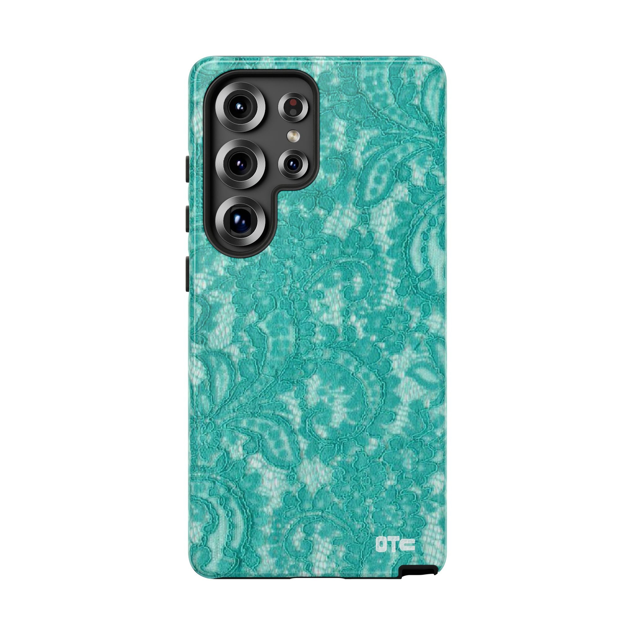 Teal Lace Protective Case