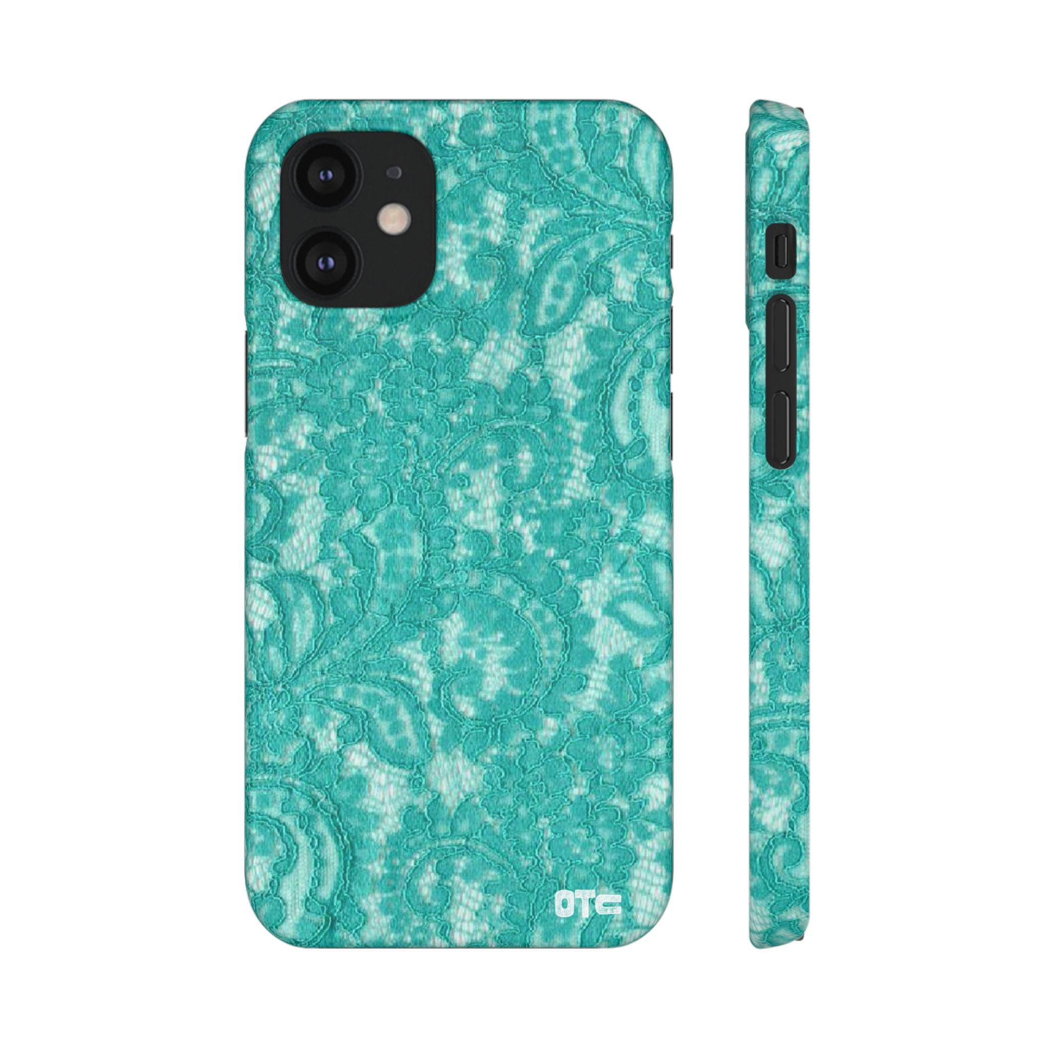 Teal Lace Case