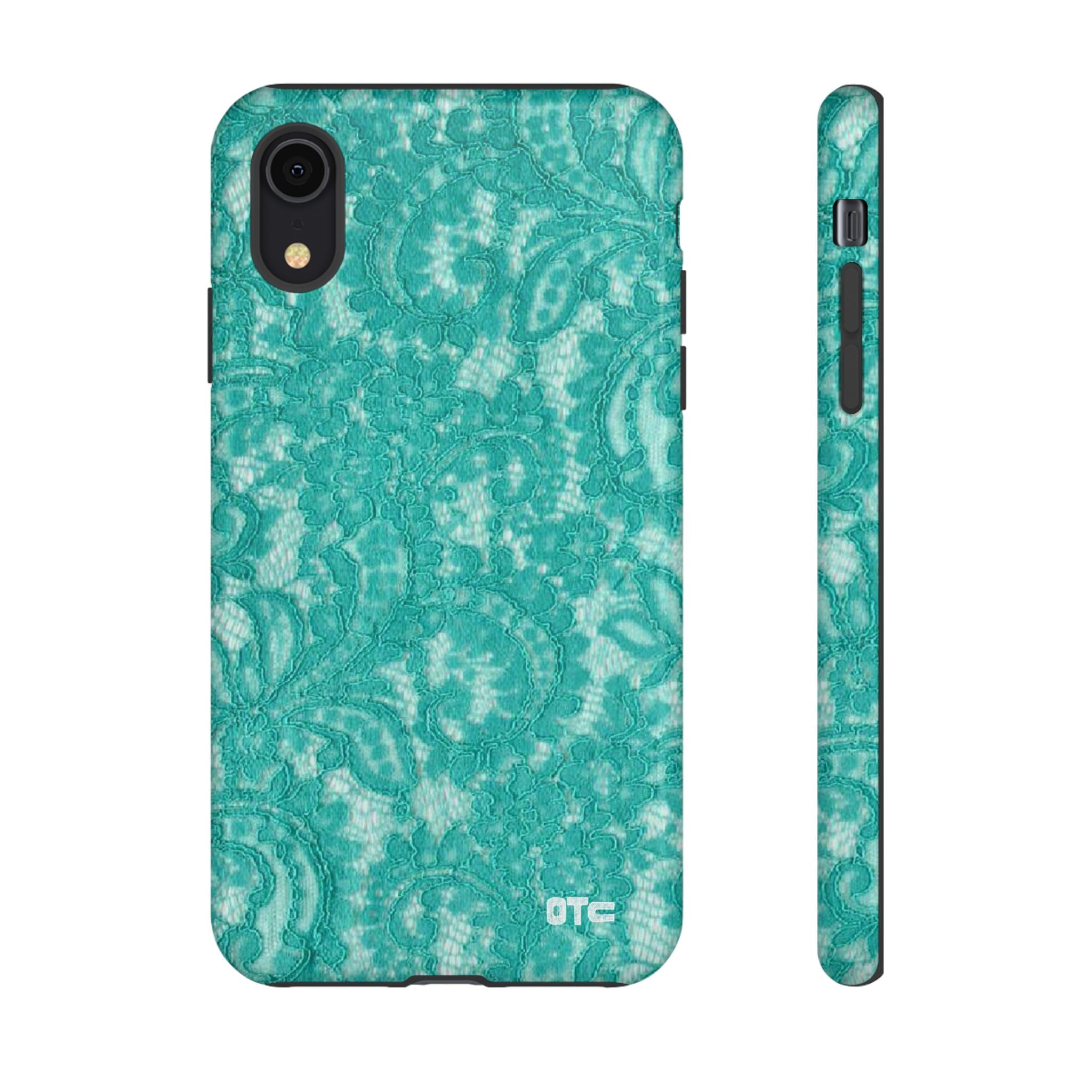 Teal Lace Protective Case