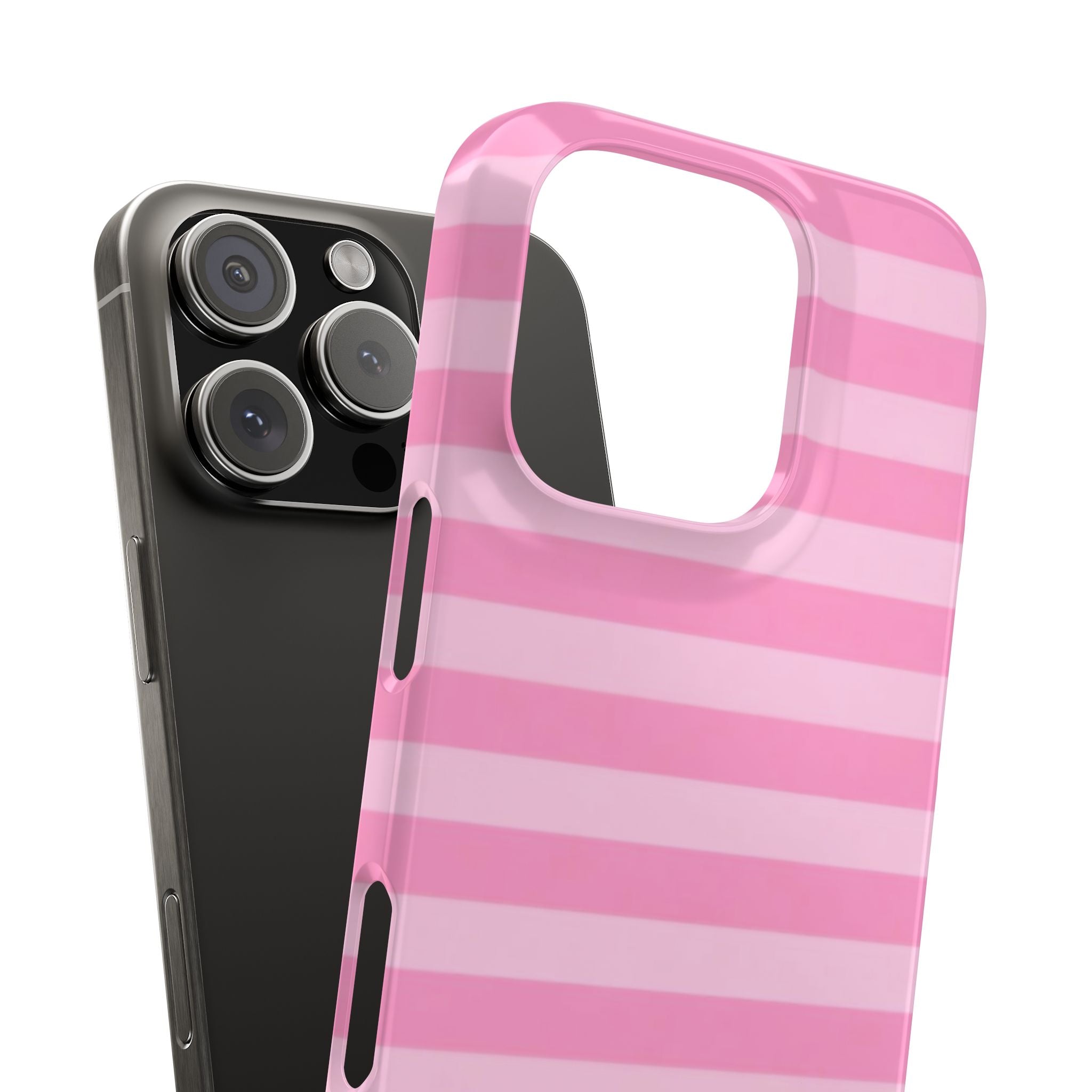 Pink Candy Stripes Case