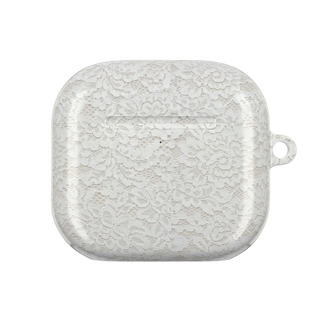 White Lace AirPods Case