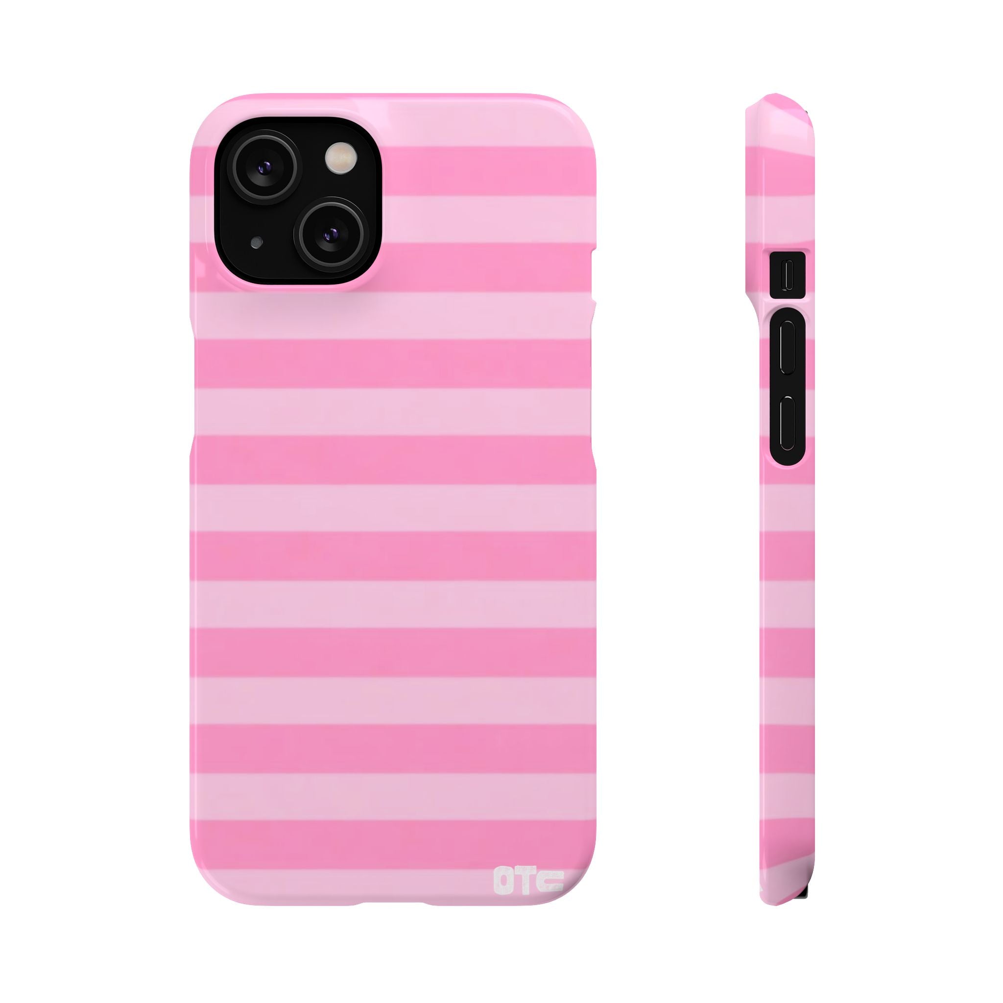 Pink Candy Stripes Case
