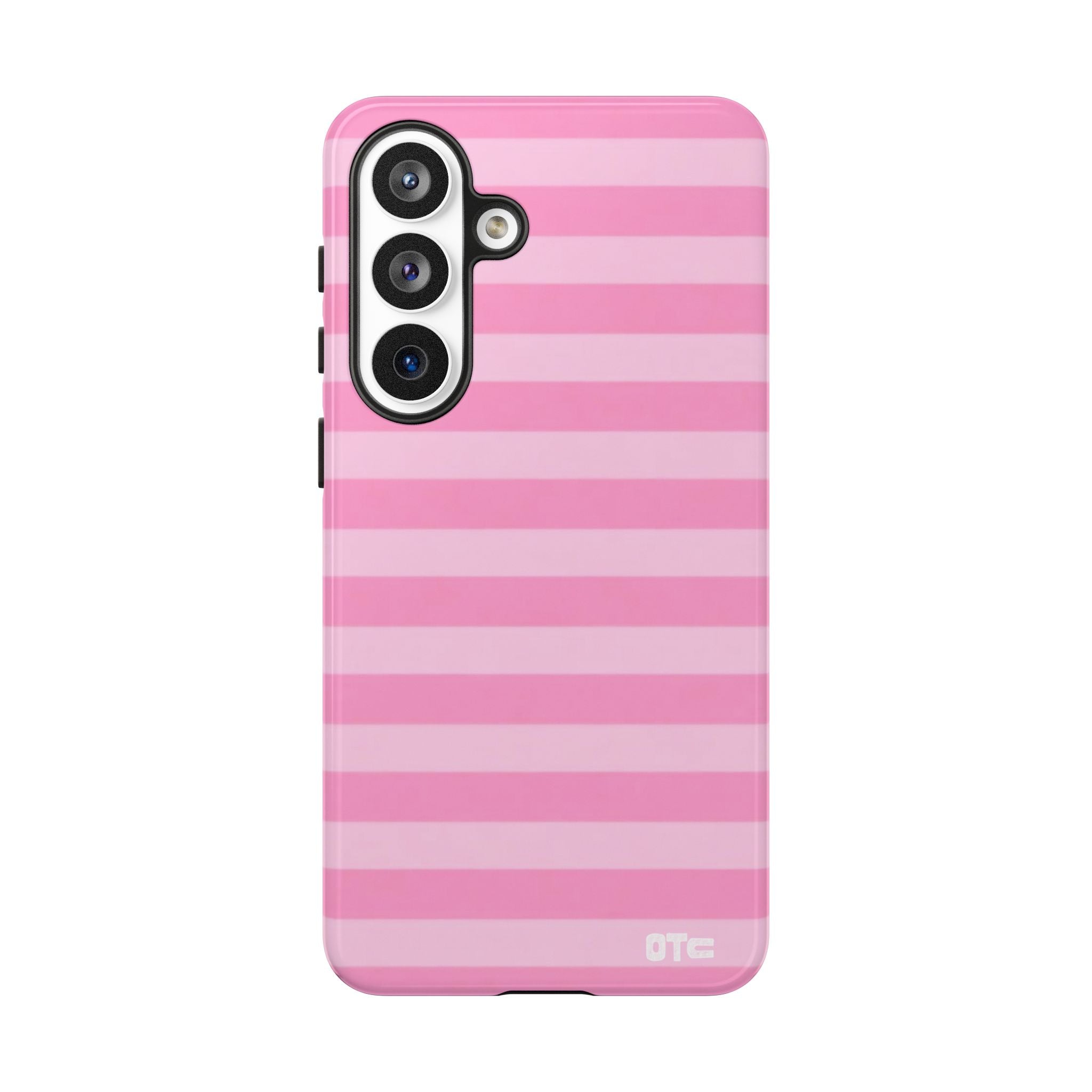 Pink Candy Stripes Protective Case