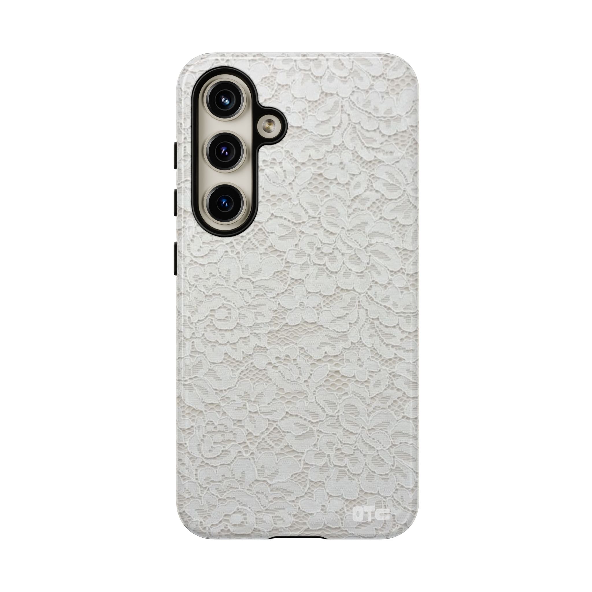 White Lace Protective Case