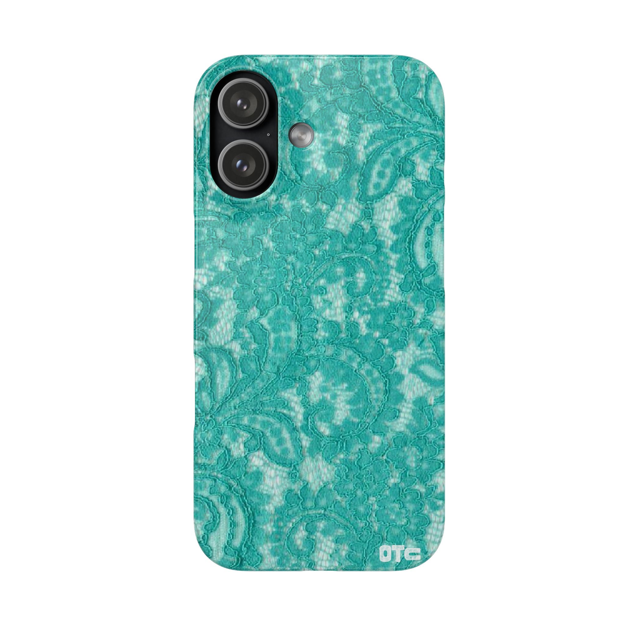 Teal Lace Case