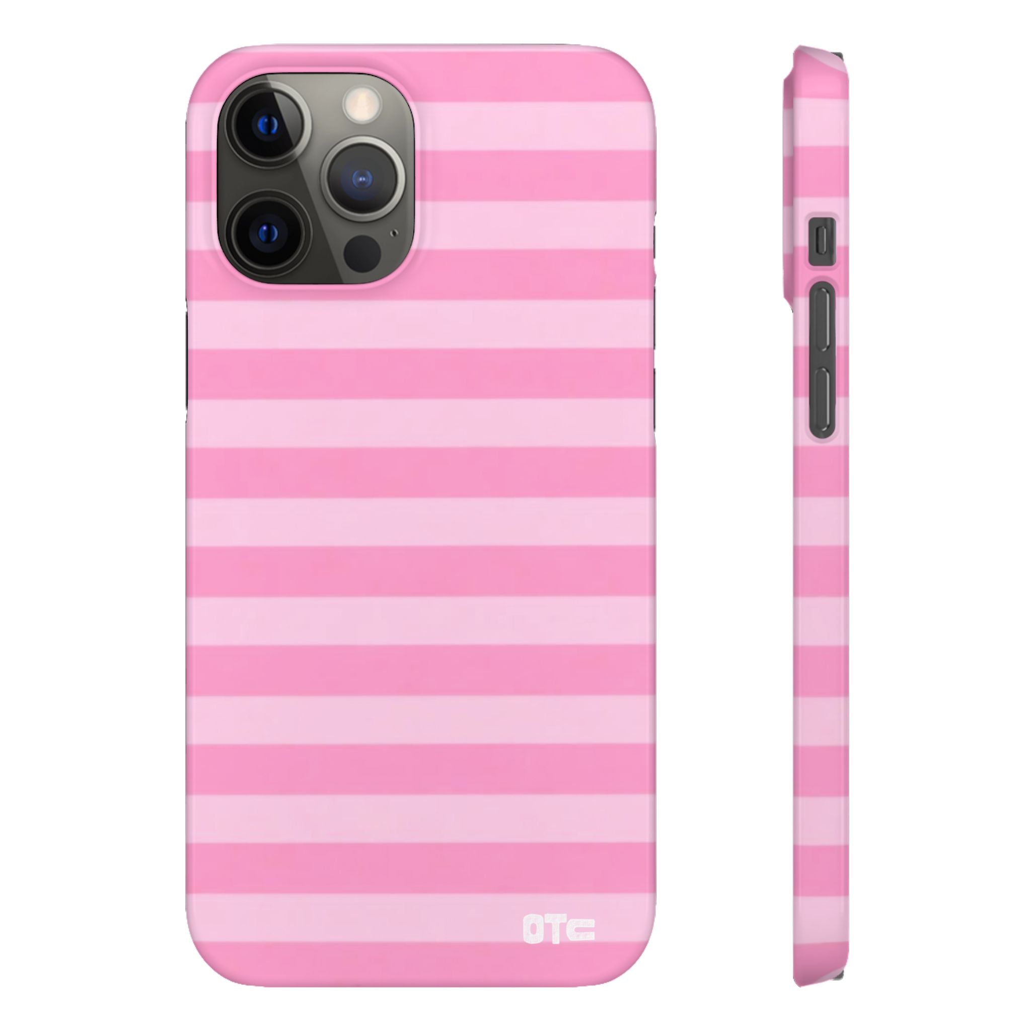 Pink Candy Stripes Case