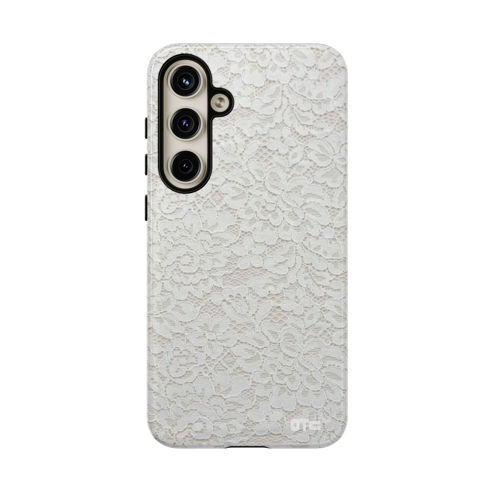 White Lace Protective Case