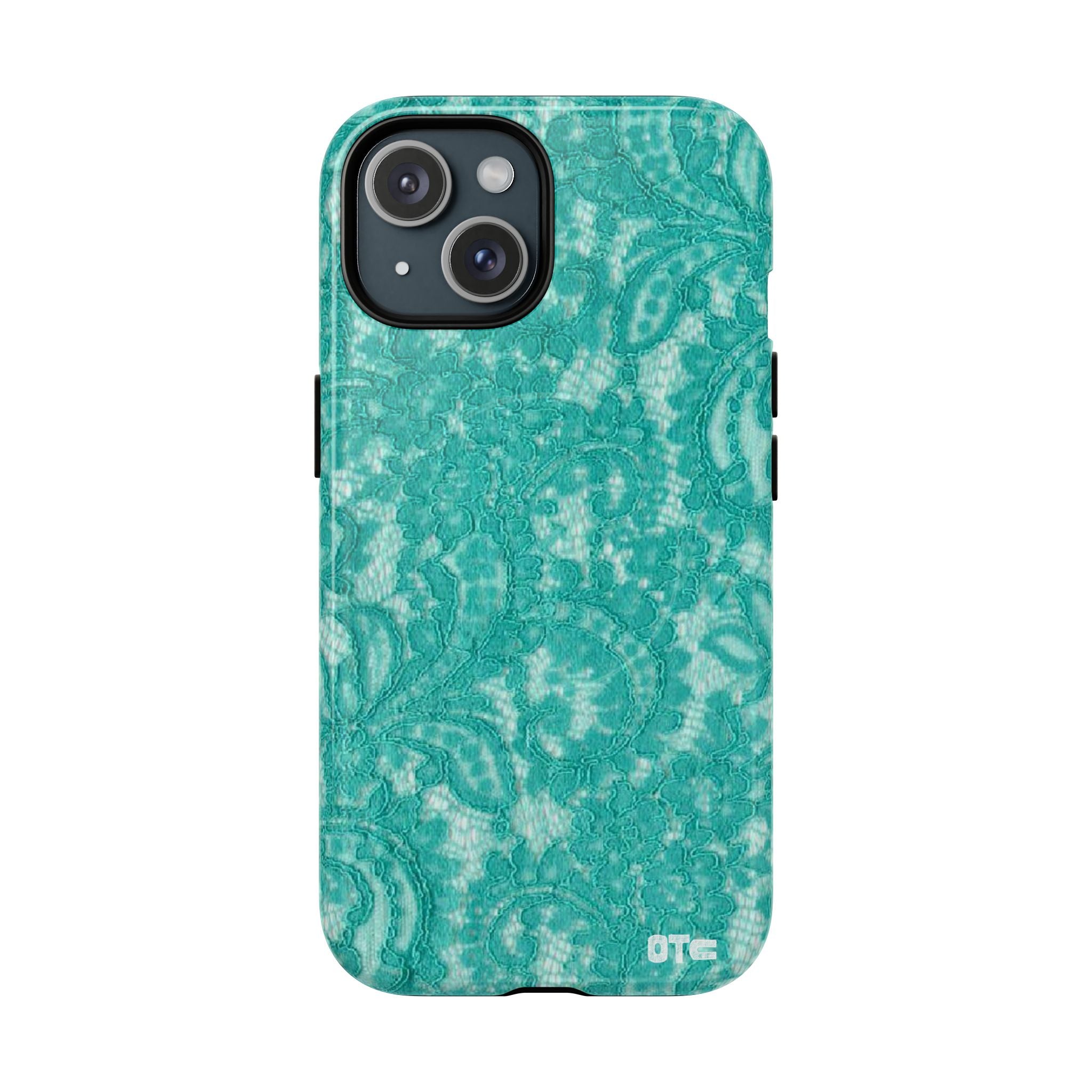 Teal Lace MagSafe Case
