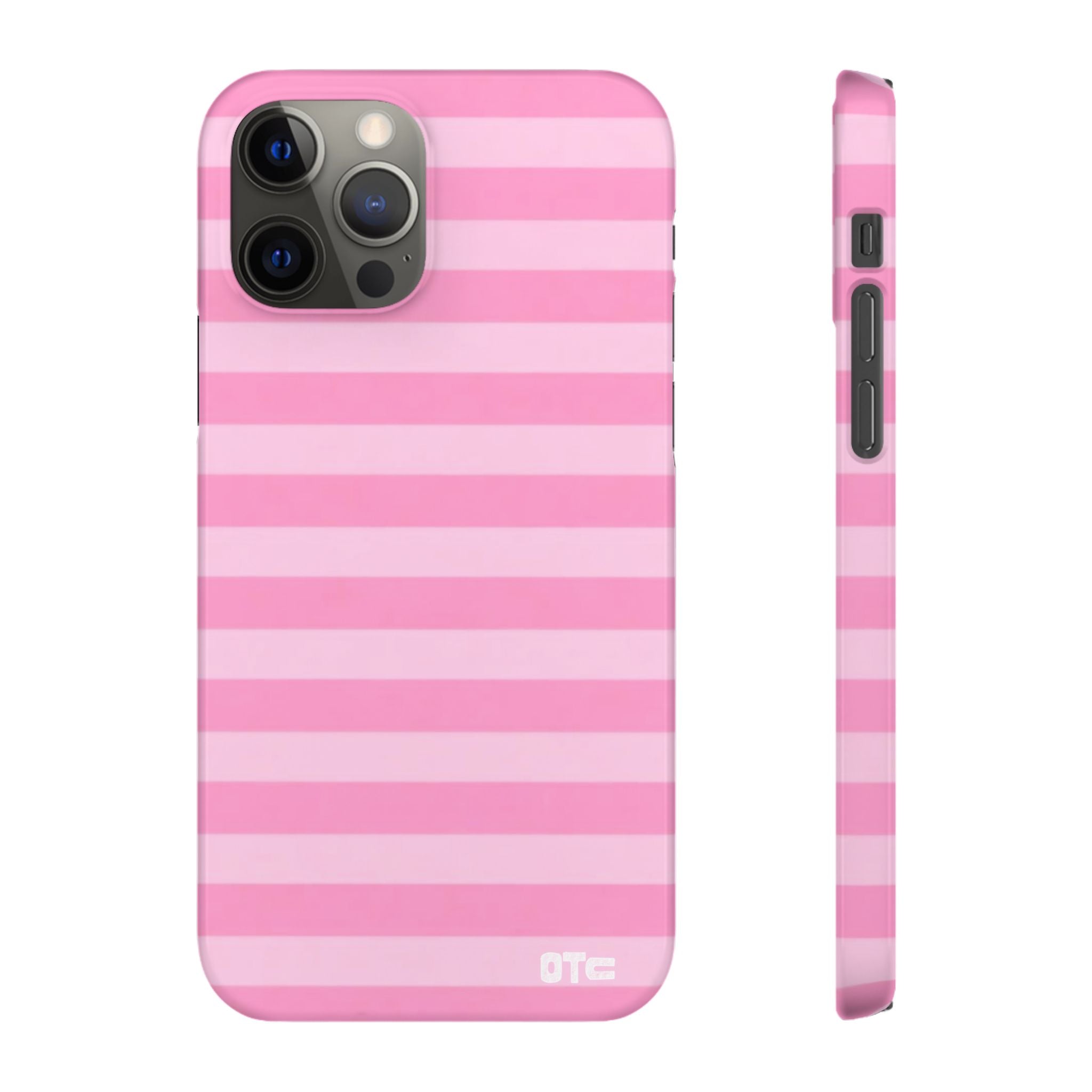 Pink Candy Stripes Case