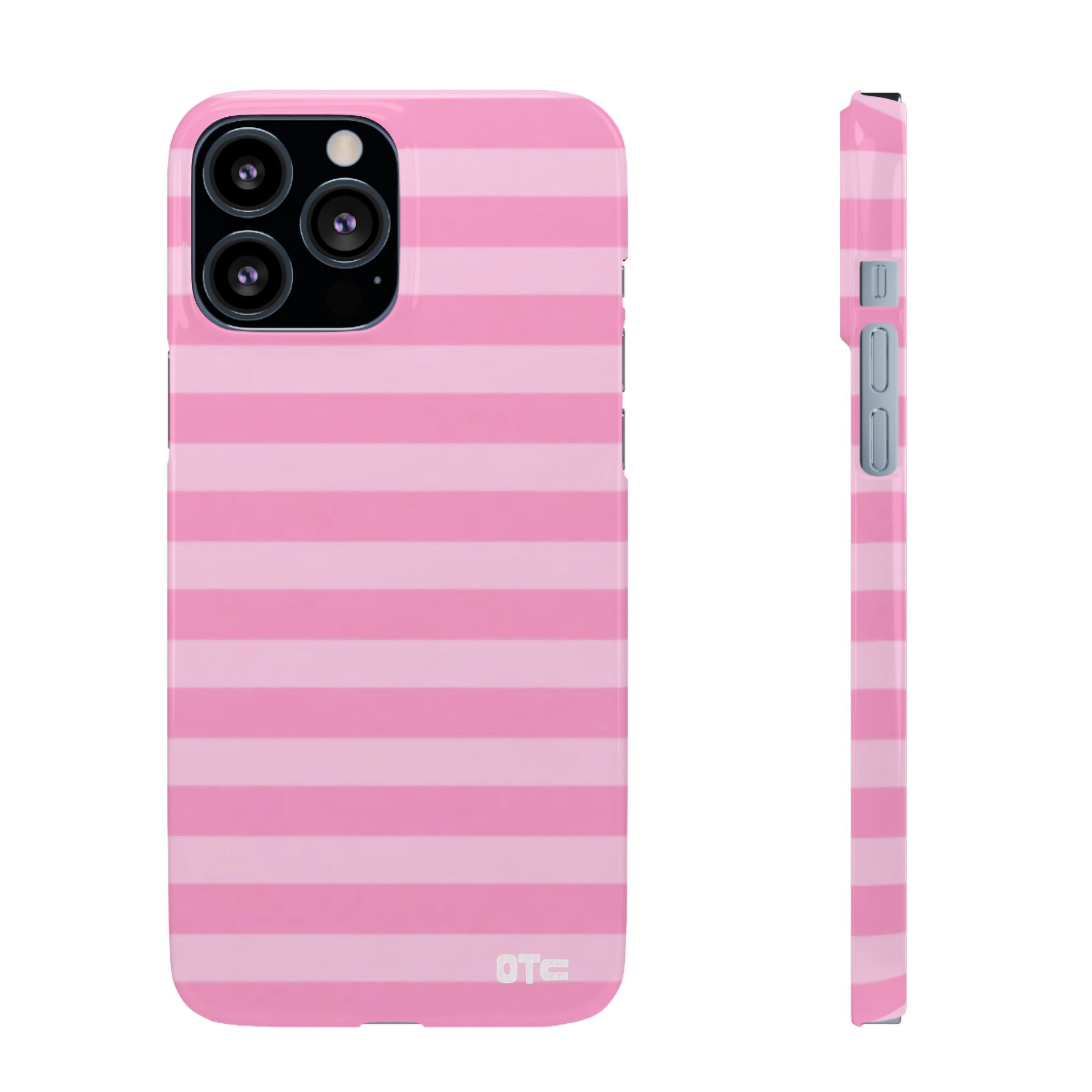 Pink Candy Stripes Case