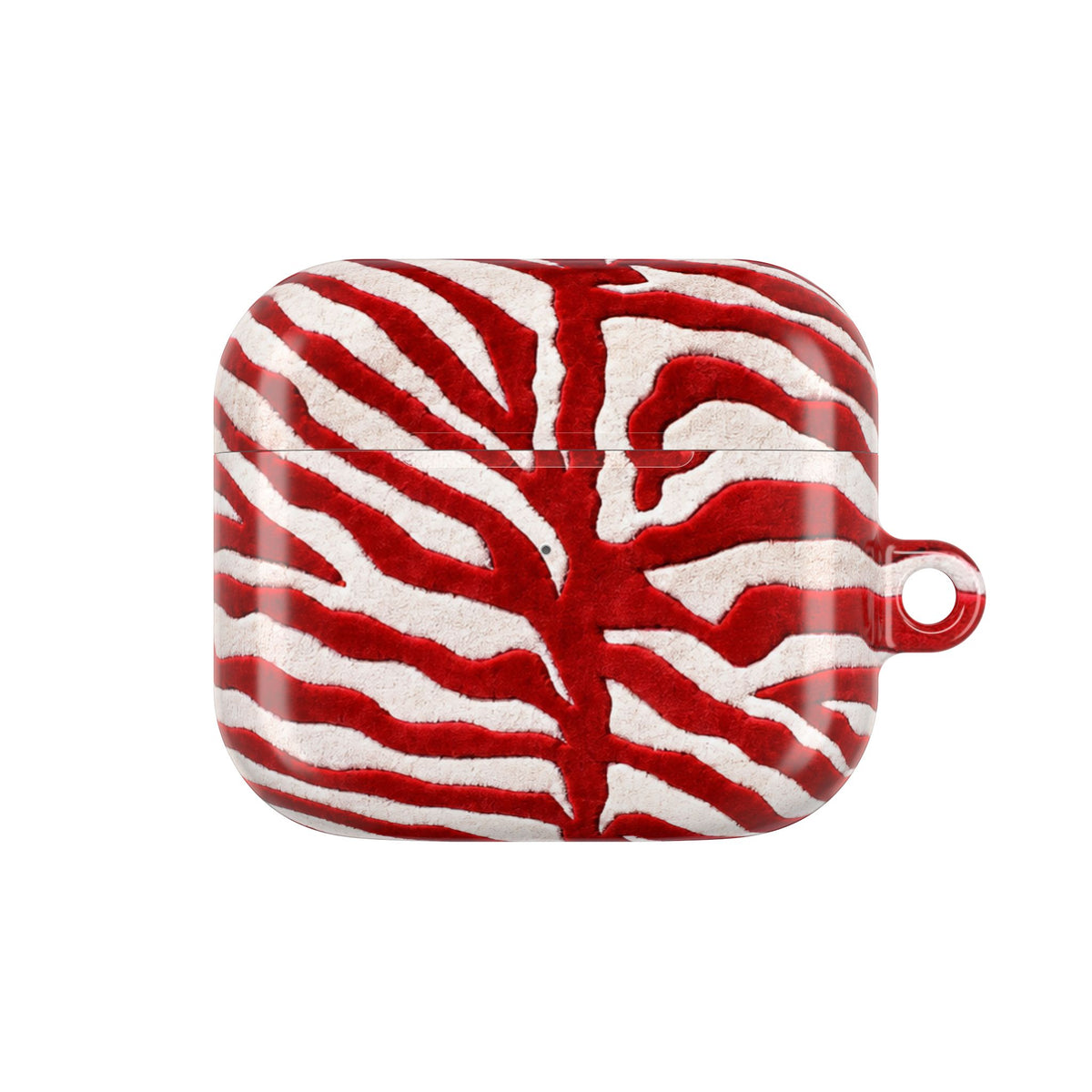 Red Zebra AirPods Case