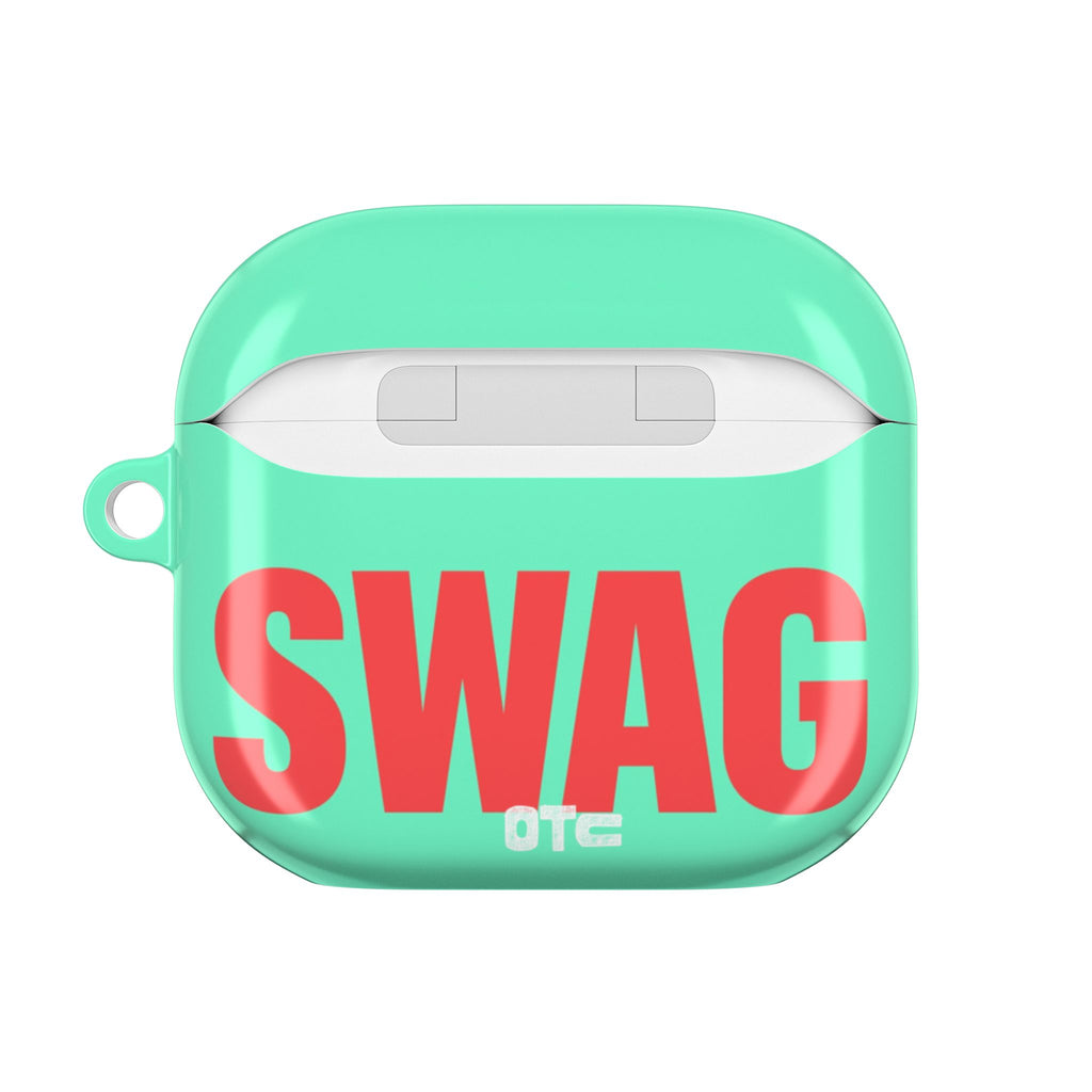 Teal Swag AirPods Case