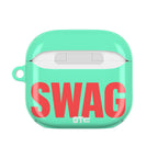 Teal Swag AirPods Case
