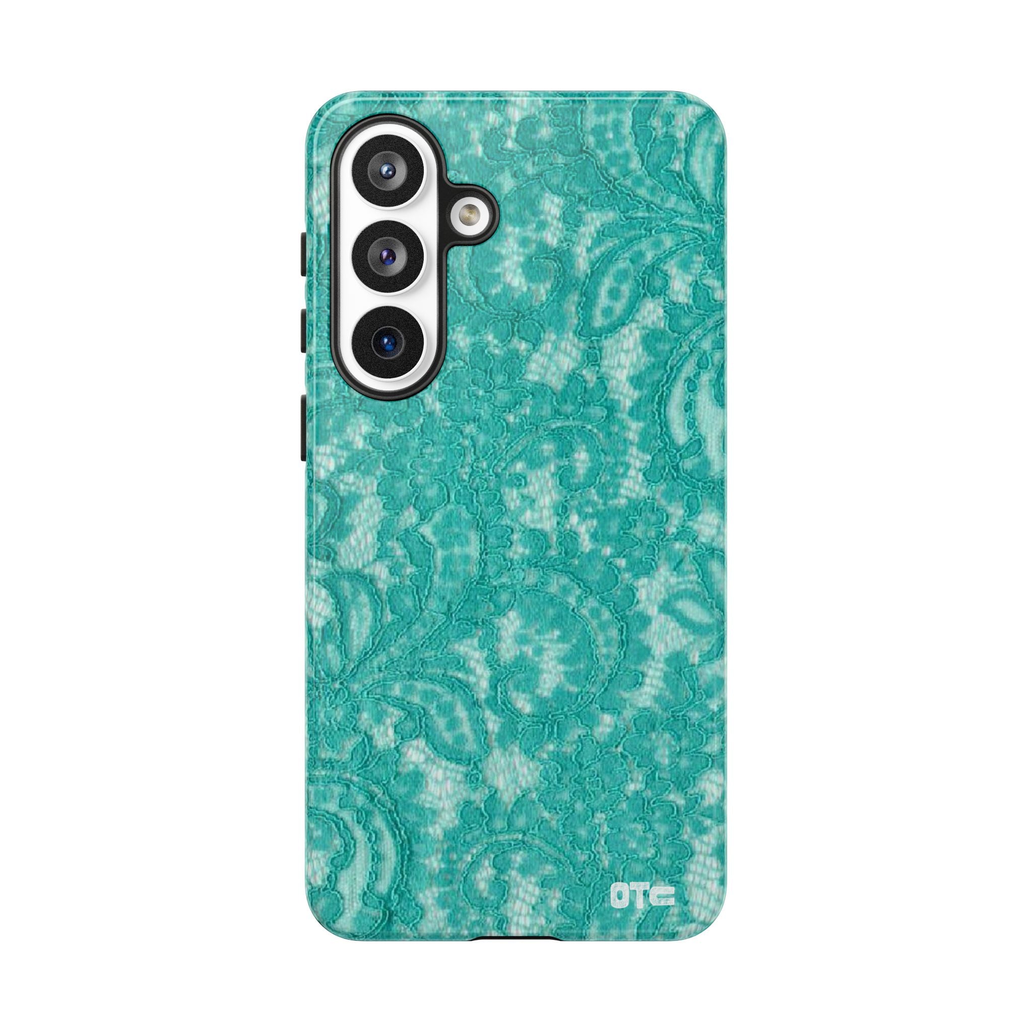 Teal Lace Protective Case