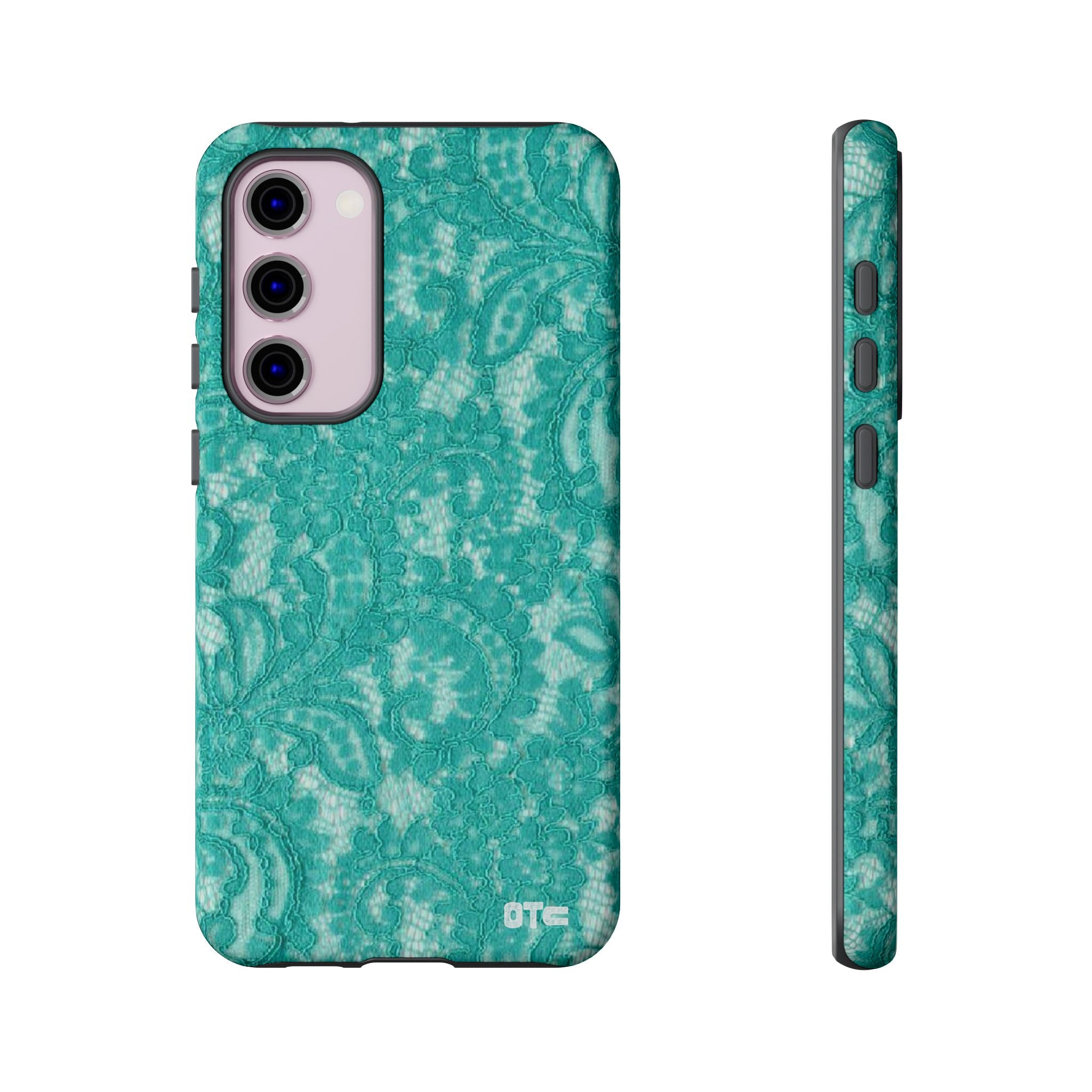 Teal Lace Protective Case