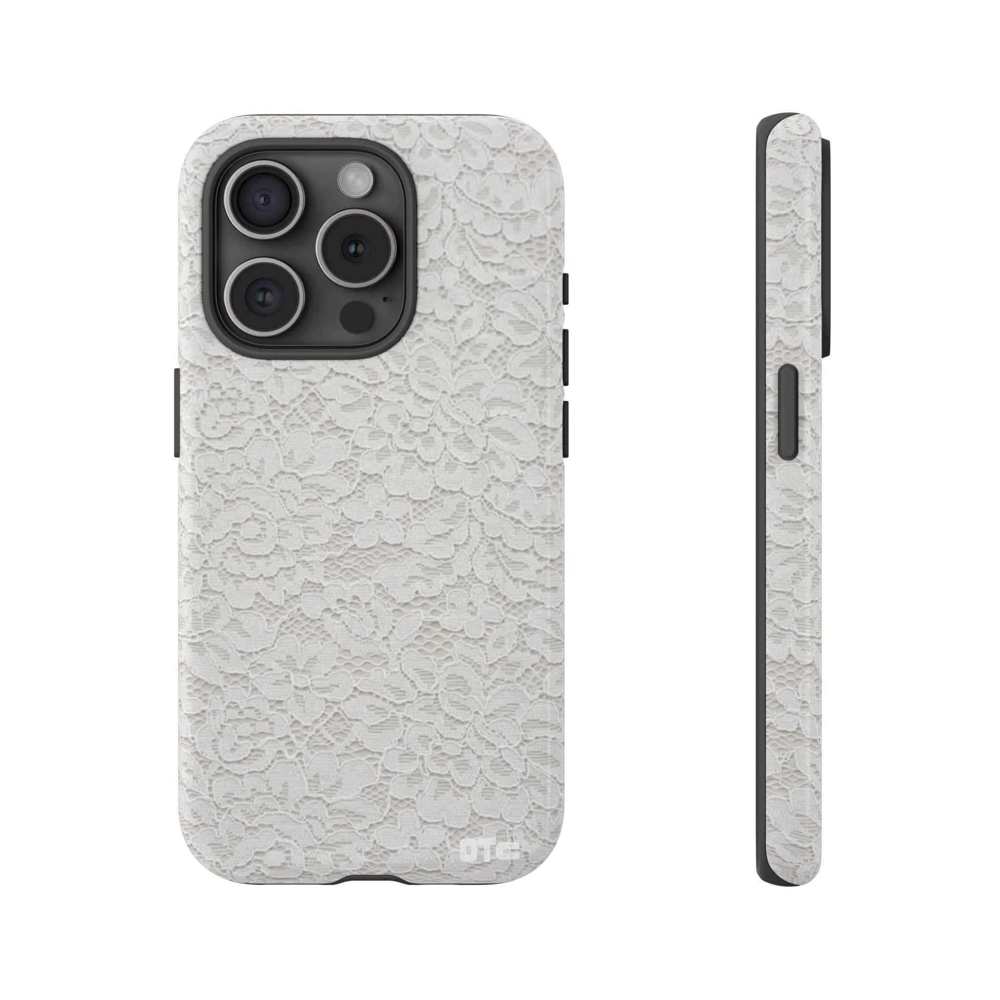 White Lace Protective Case