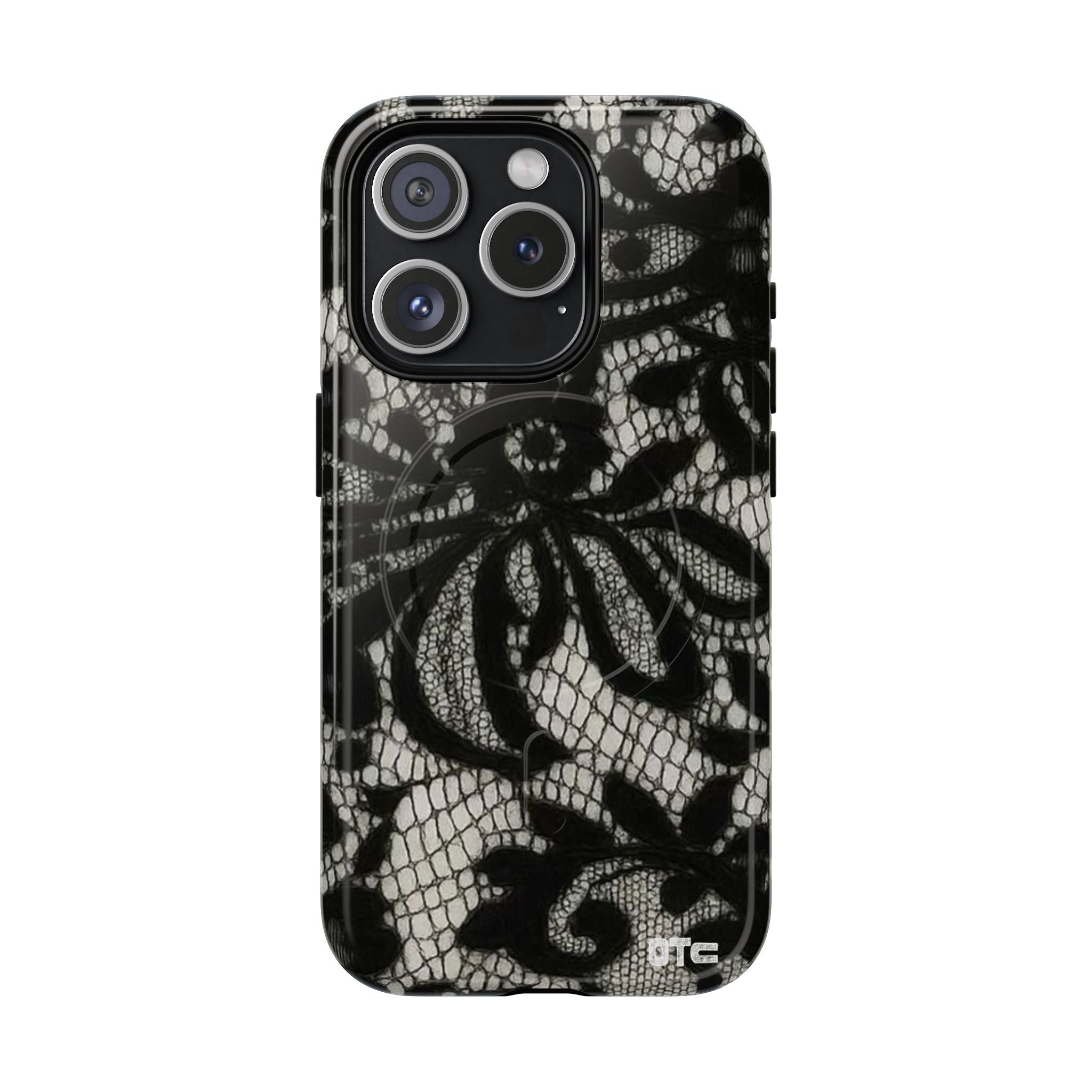 Black Lace MagSafe Case