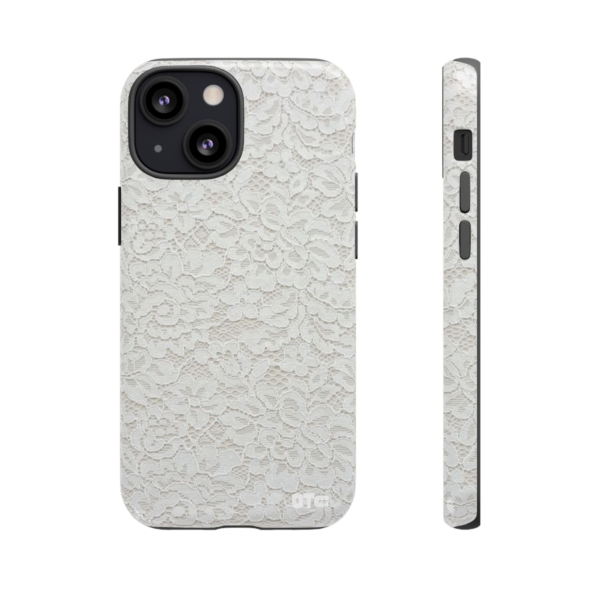 White Lace Protective Case
