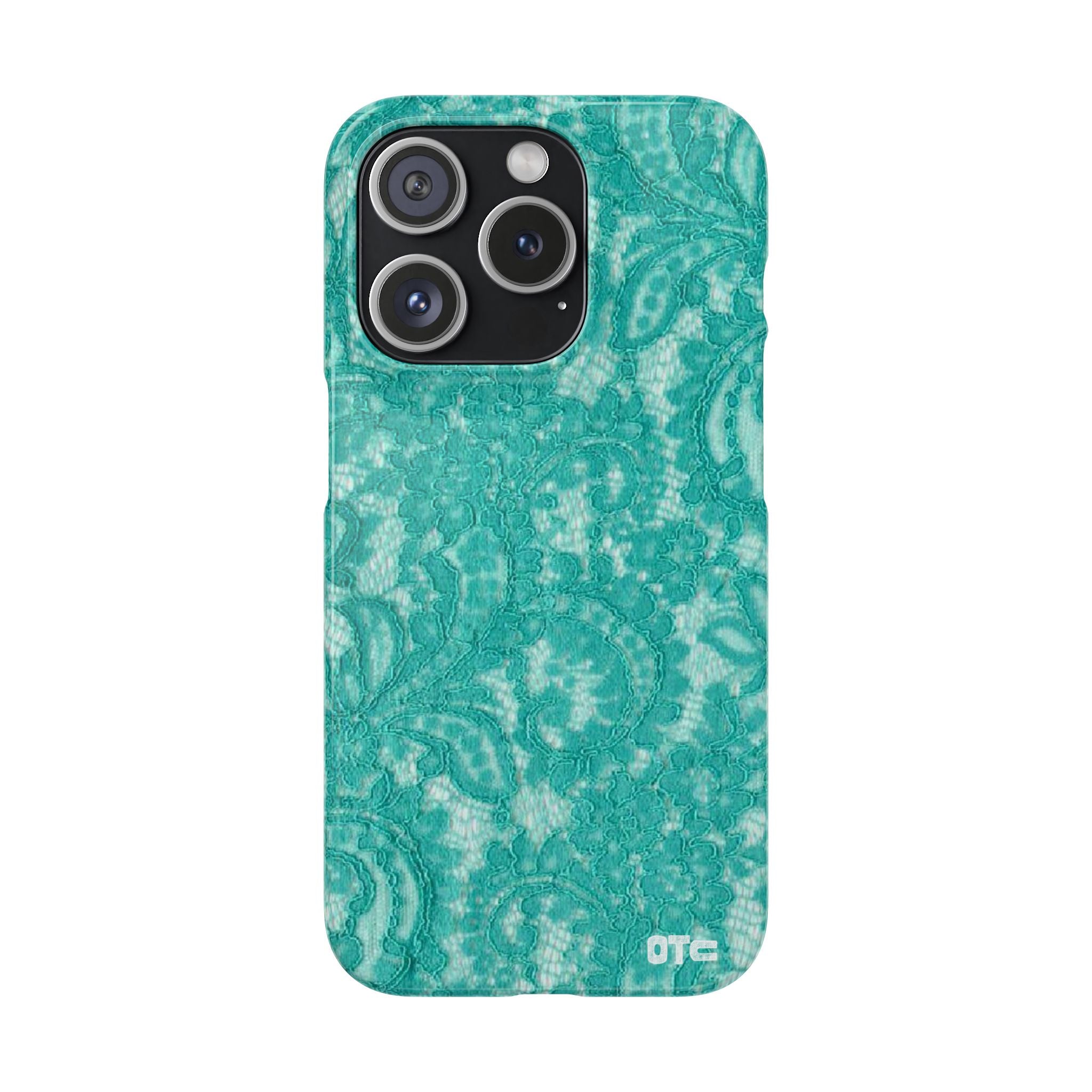 Teal Lace Case